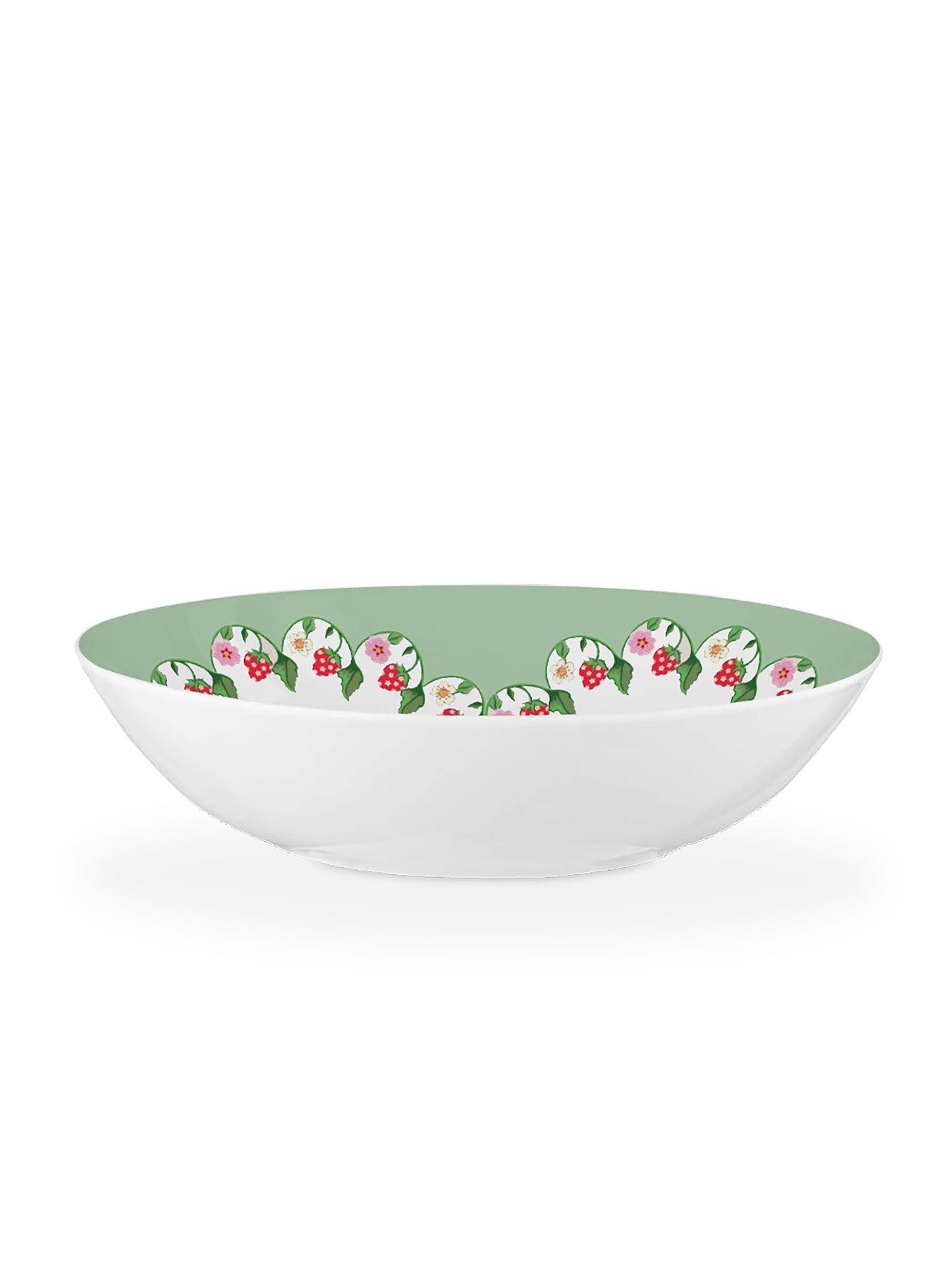 undefined Strawberry Melamine Serving Bowl