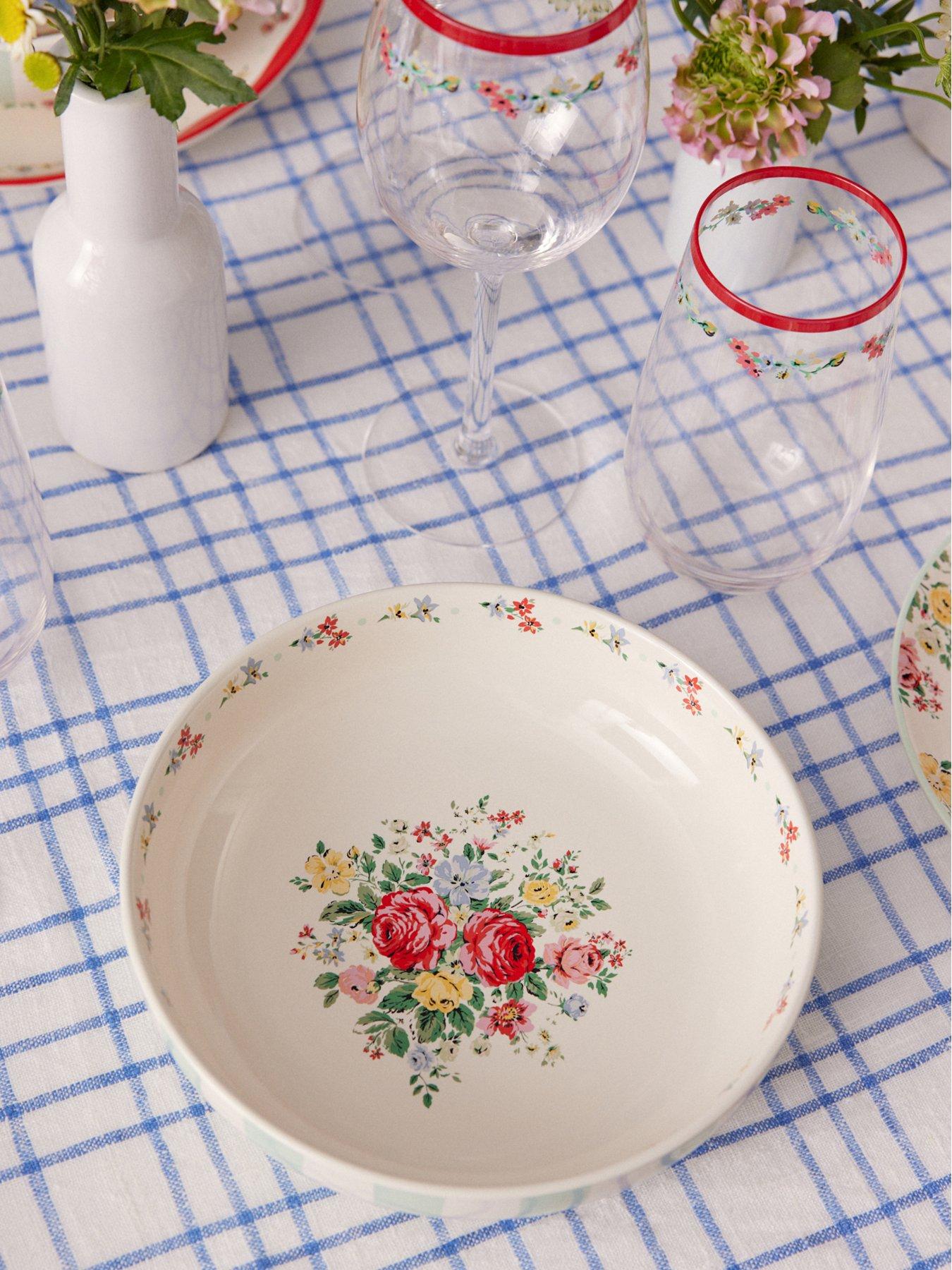 Product photograph of Cath Kidston Feels Like Home Pasta Bowl from very.co.uk