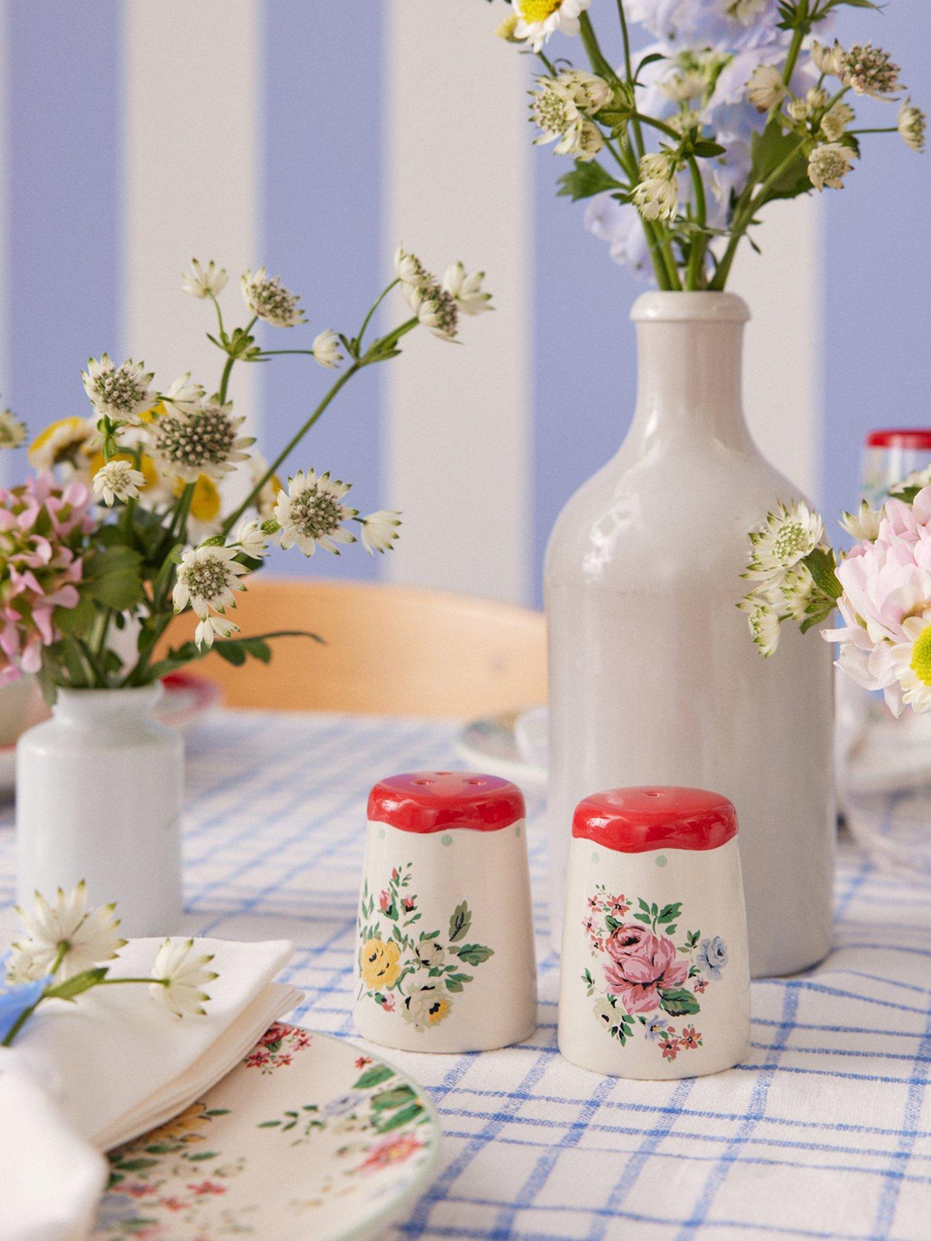 Product photograph of Cath Kidston Feels Like Home Salt And Pepper Shakers from very.co.uk