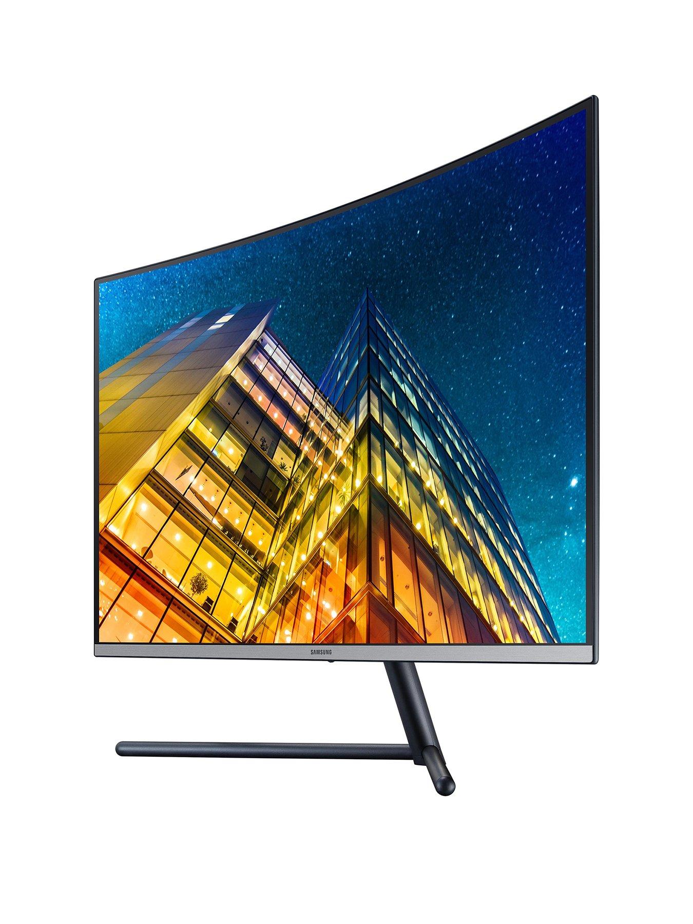 Samsung UR59C 32inch 4K UHD 1500R Curved Monitor very.co.uk