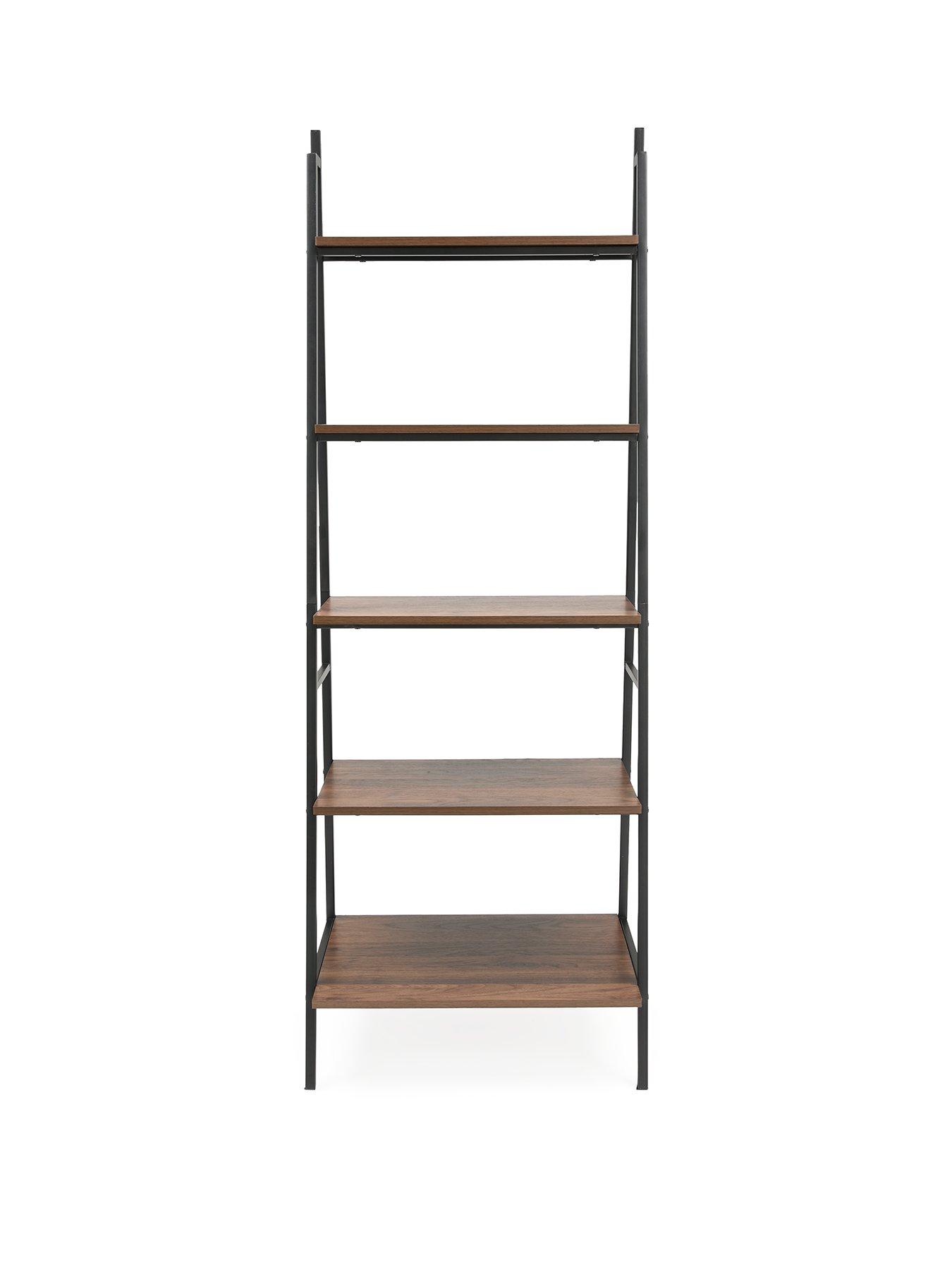 Image 2 of 7 of Very Home Otis 5 Tier Open Ladder Shelf Unit - FSC Certified
