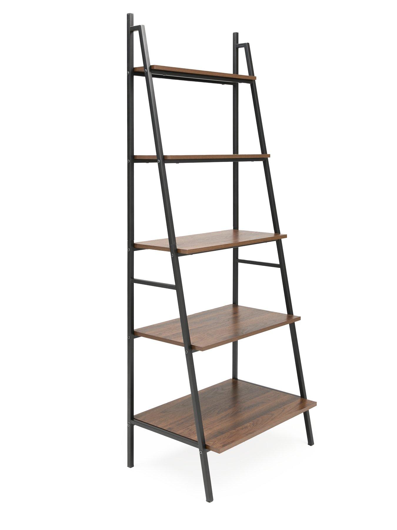 Image 3 of 7 of Very Home Otis 5 Tier Open Ladder Shelf Unit - FSC Certified