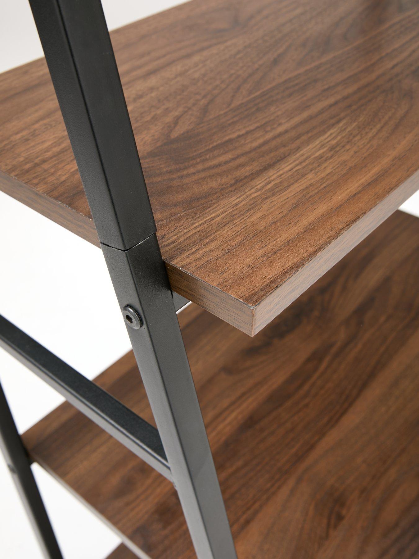 Image 4 of 7 of Very Home Otis 5 Tier Open Ladder Shelf Unit - FSC Certified