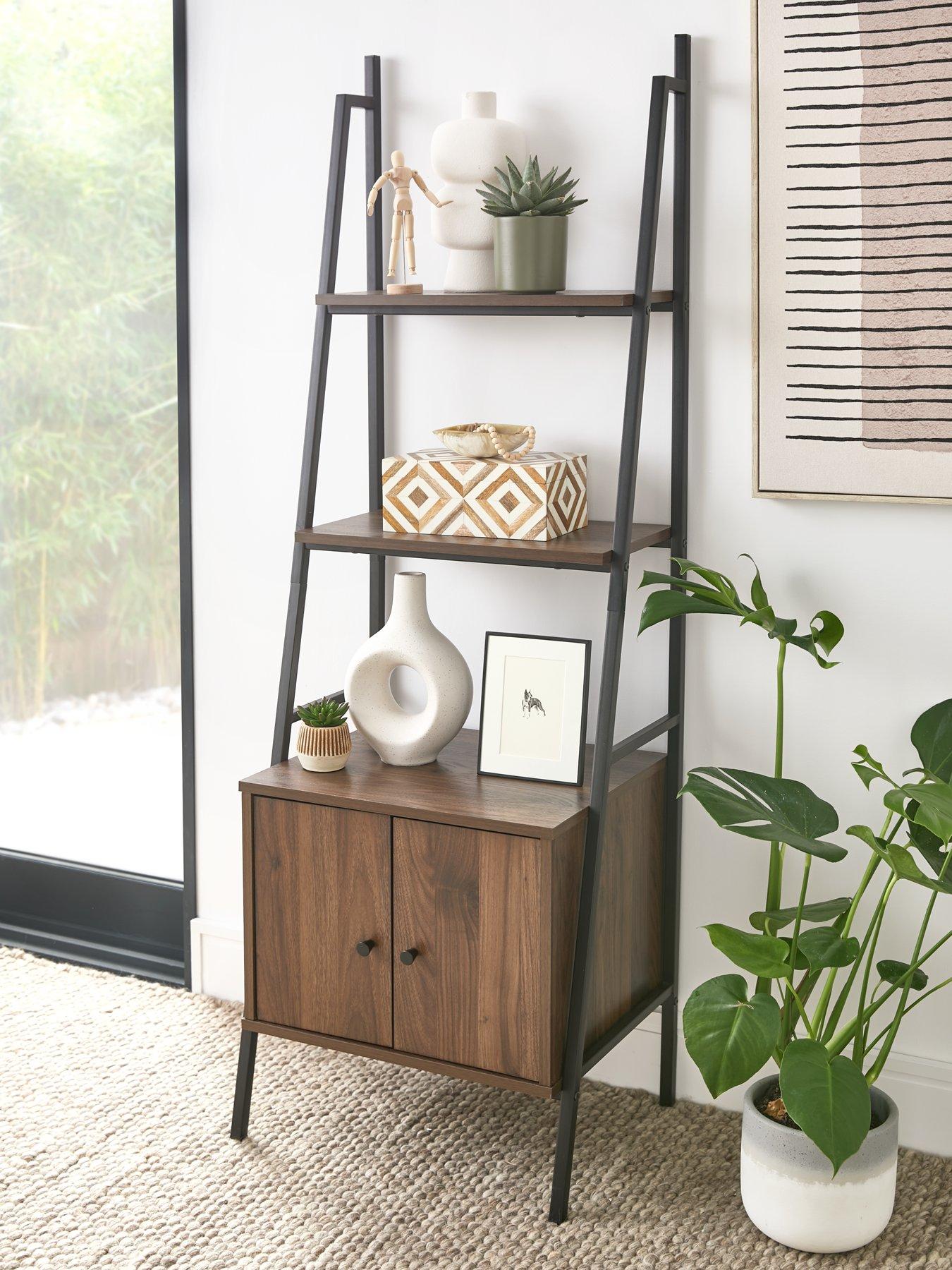 Product photograph of Very Home Otis 2 Door 3 Shelf Open Unit - Fsc Certified from very.co.uk