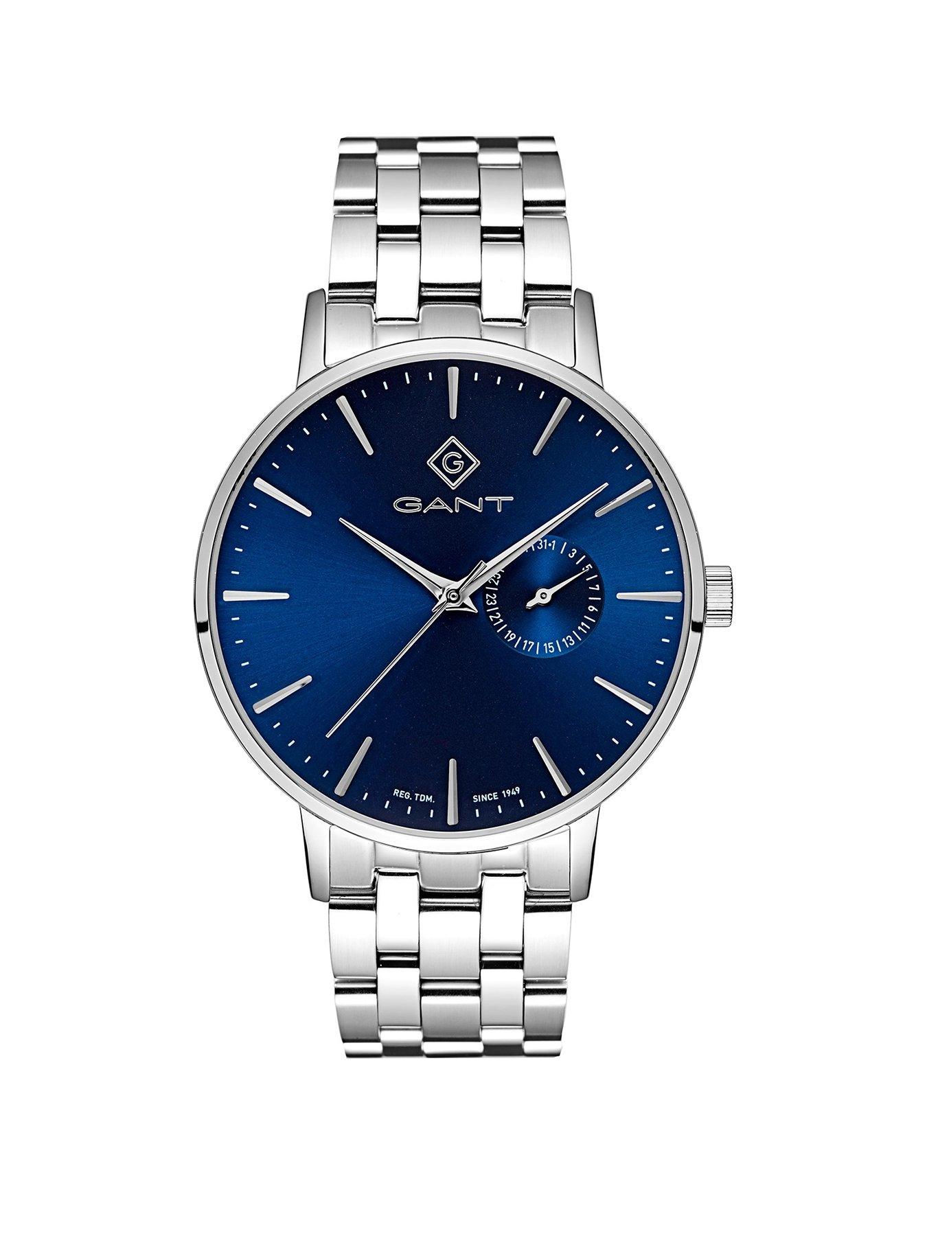Product photograph of Gant Park Hill Iii - 42mm - Blue Sunray Dial from very.co.uk
