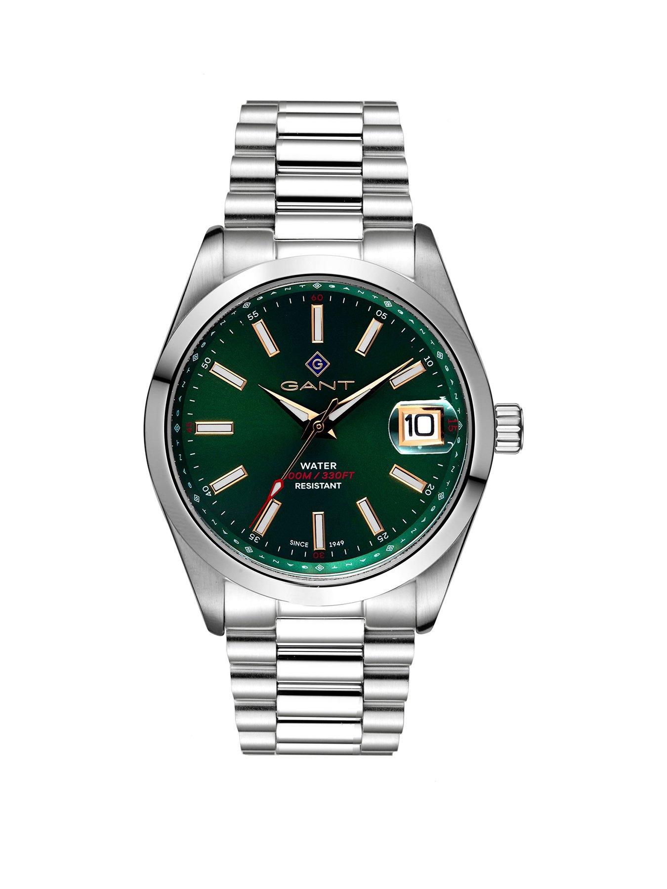 Product photograph of Gant Eastham - 42mm - Green Dial from very.co.uk