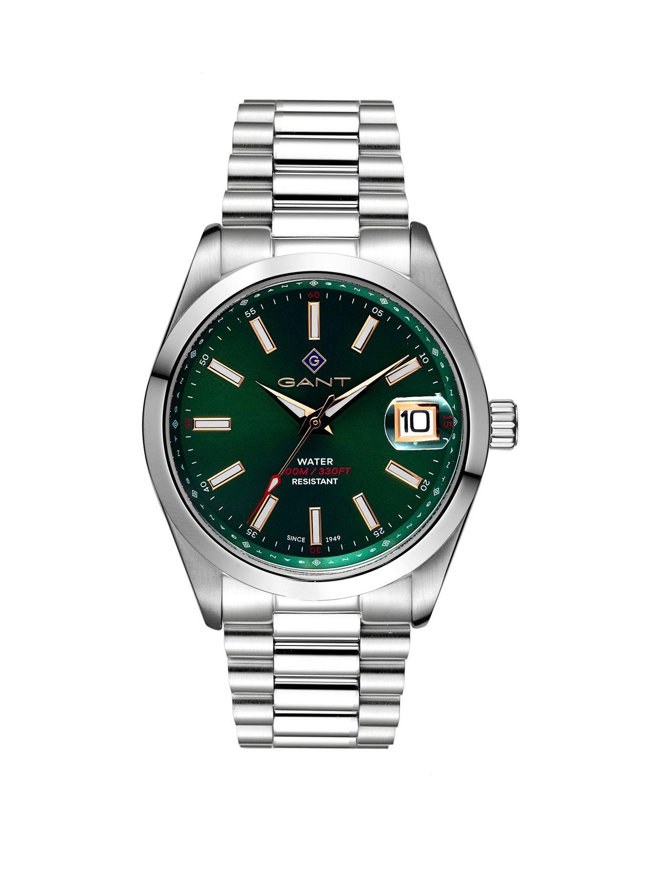 Product photograph of Gant Eastham - 42mm - Green Dial Watch from very.co.uk