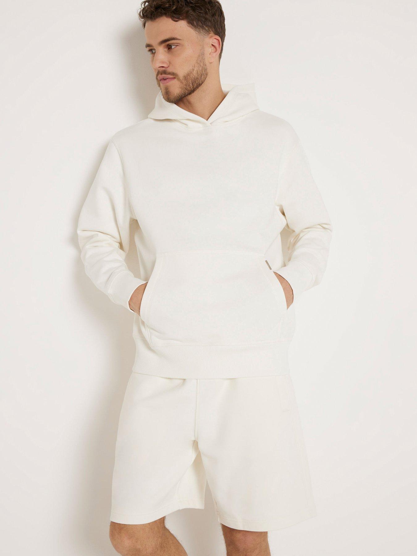 River island white hoodie on sale