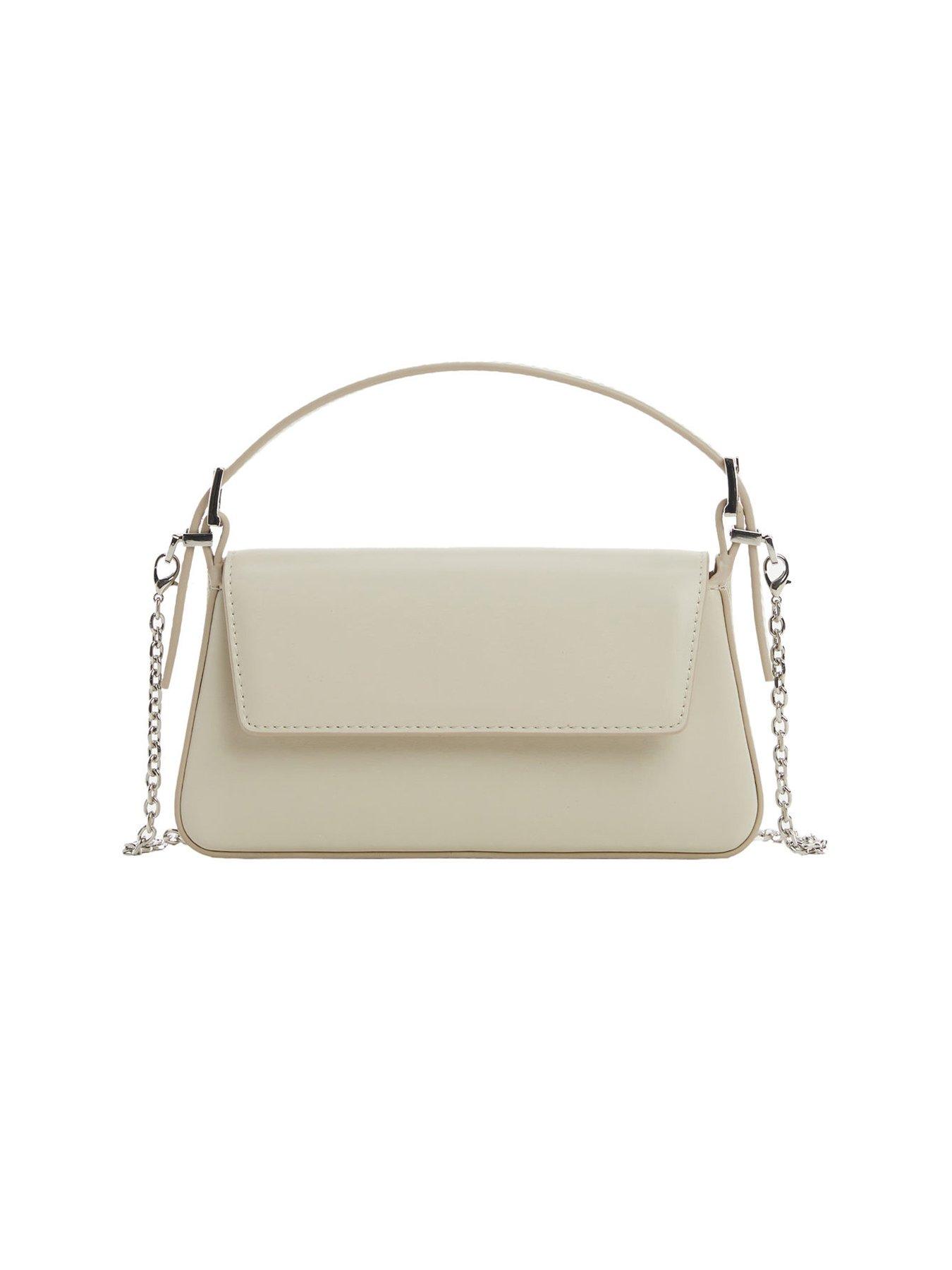 mango cream short strap bag