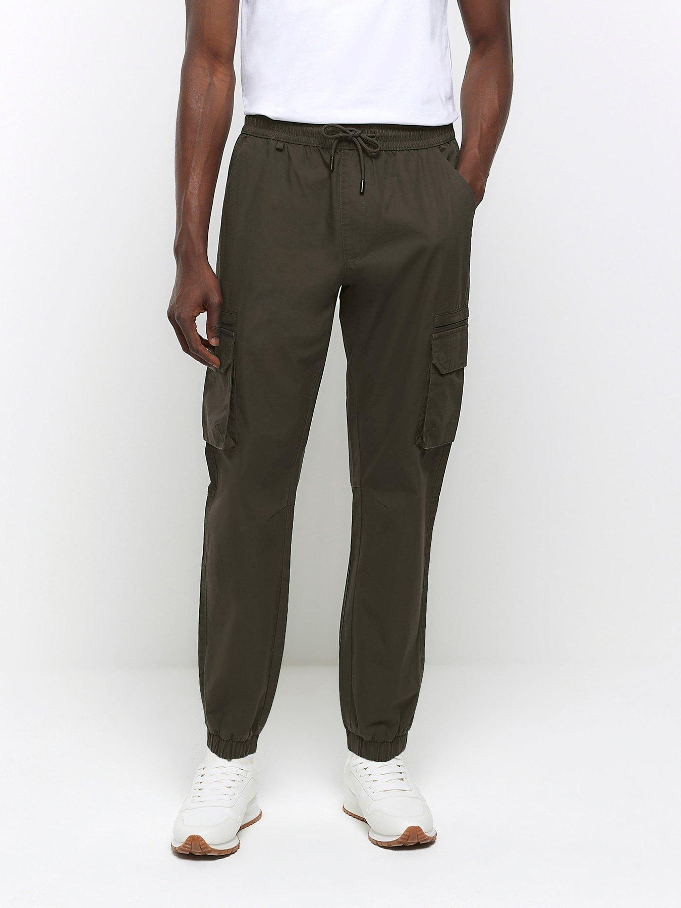 Greco Cargo Trousers Green