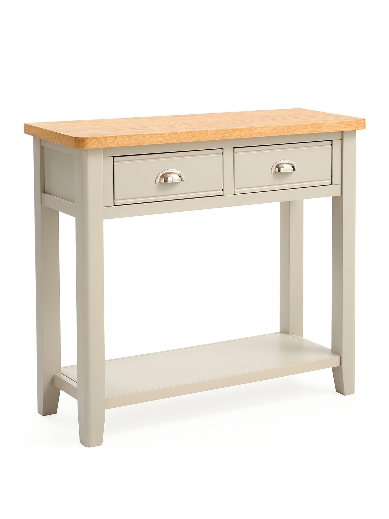 Image 3 of 7 of The Very Collection Malone&nbsp;Console Table&nbsp;- contains Solid Wood