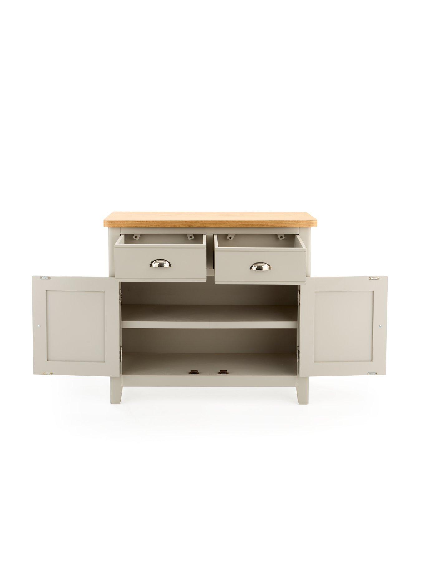 Image 4 of 7 of Very Home Malone Ready Assembled 2 Door, 2 Drawer&nbsp;Medium Sideboard&nbsp;- contains Solid Wood