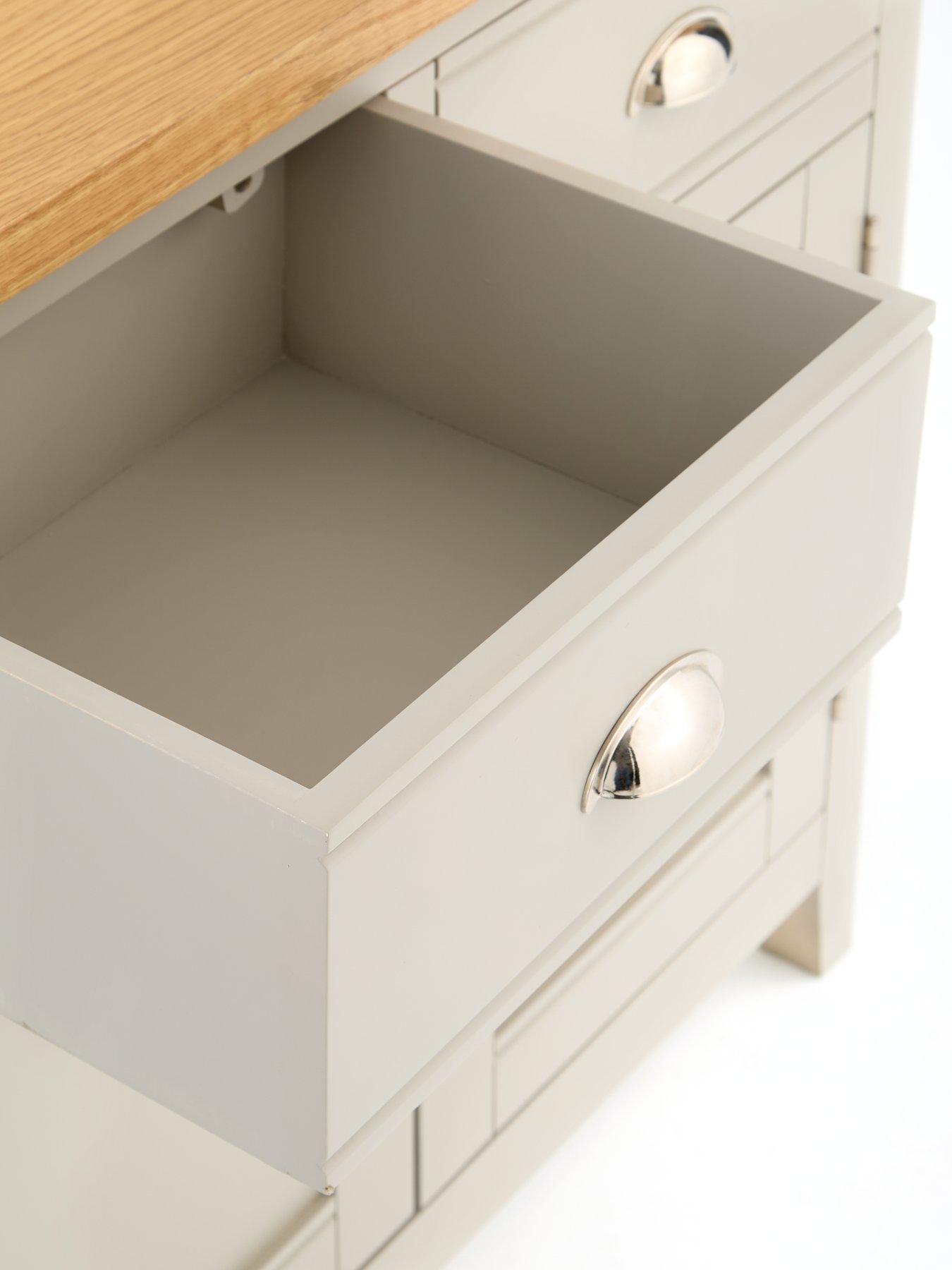Image 7 of 7 of Very Home Malone Ready Assembled 2 Door, 2 Drawer&nbsp;Medium Sideboard&nbsp;- contains Solid Wood