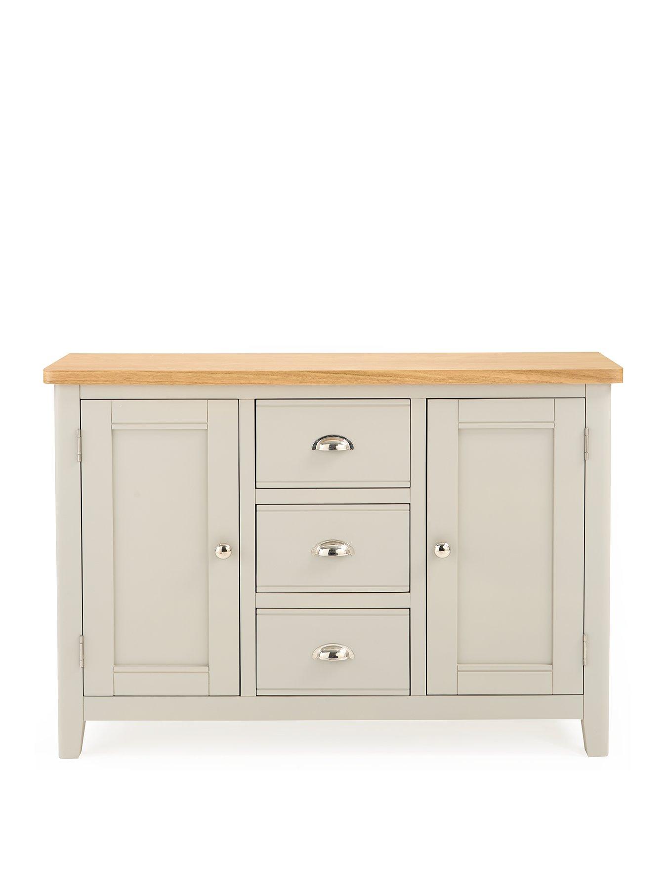 Image 2 of 7 of The Very Collection Malone Ready Assembled 2 Door, 2 Drawer Large Sideboard - contains Solid Wood