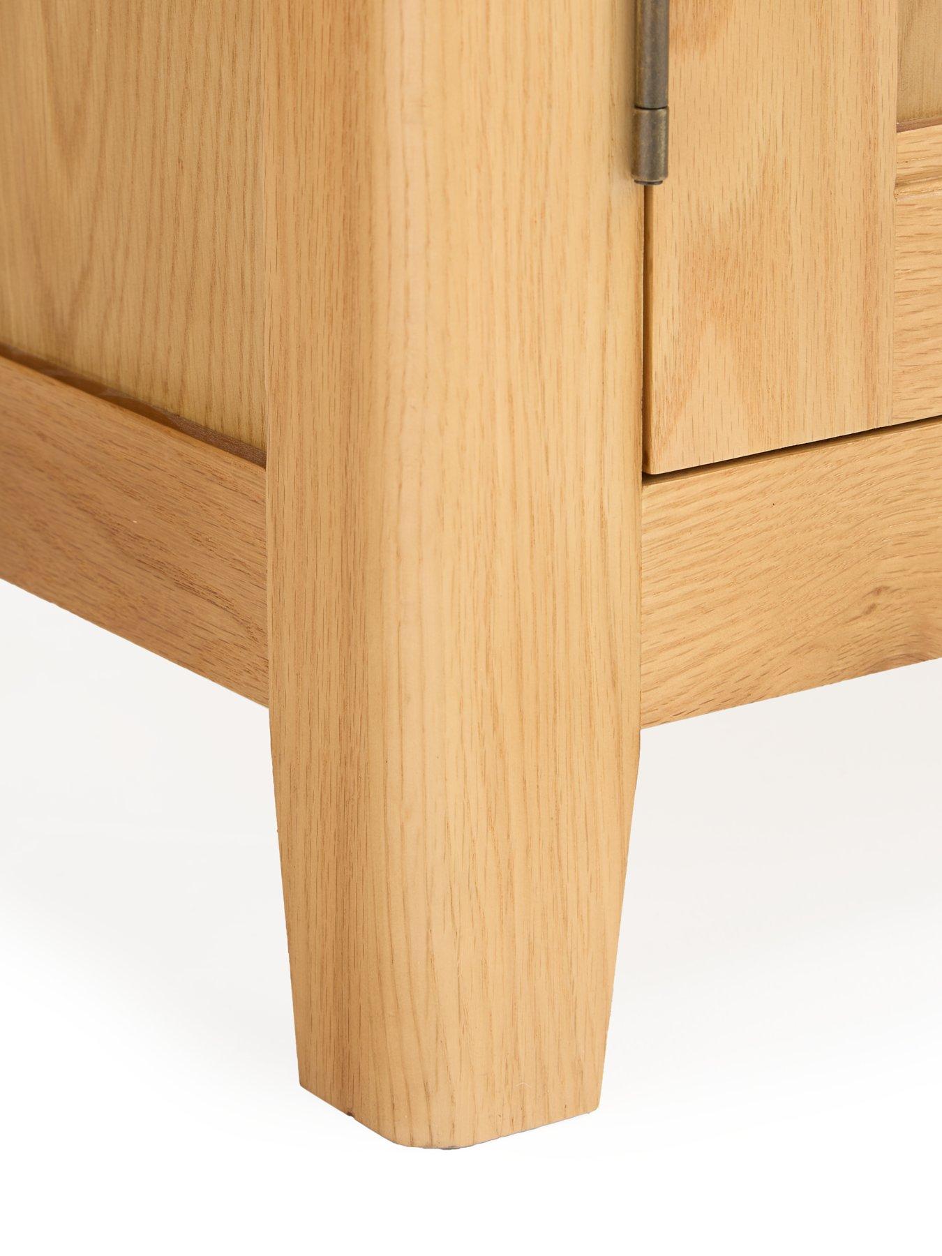 Image 5 of 7 of Very Home Ashwin Ready Assembled Small 2 Door&nbsp;Sideboard&nbsp;-&nbsp;contains Solid Wood