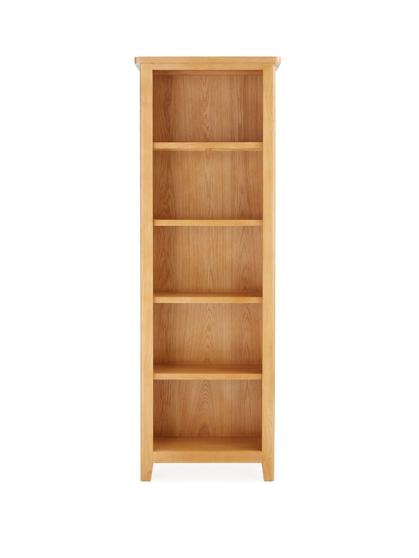Image 2 of 7 of Very Home Ashwin Ready Assembled&nbsp;Large Bookcase&nbsp;- contains Solid Wood