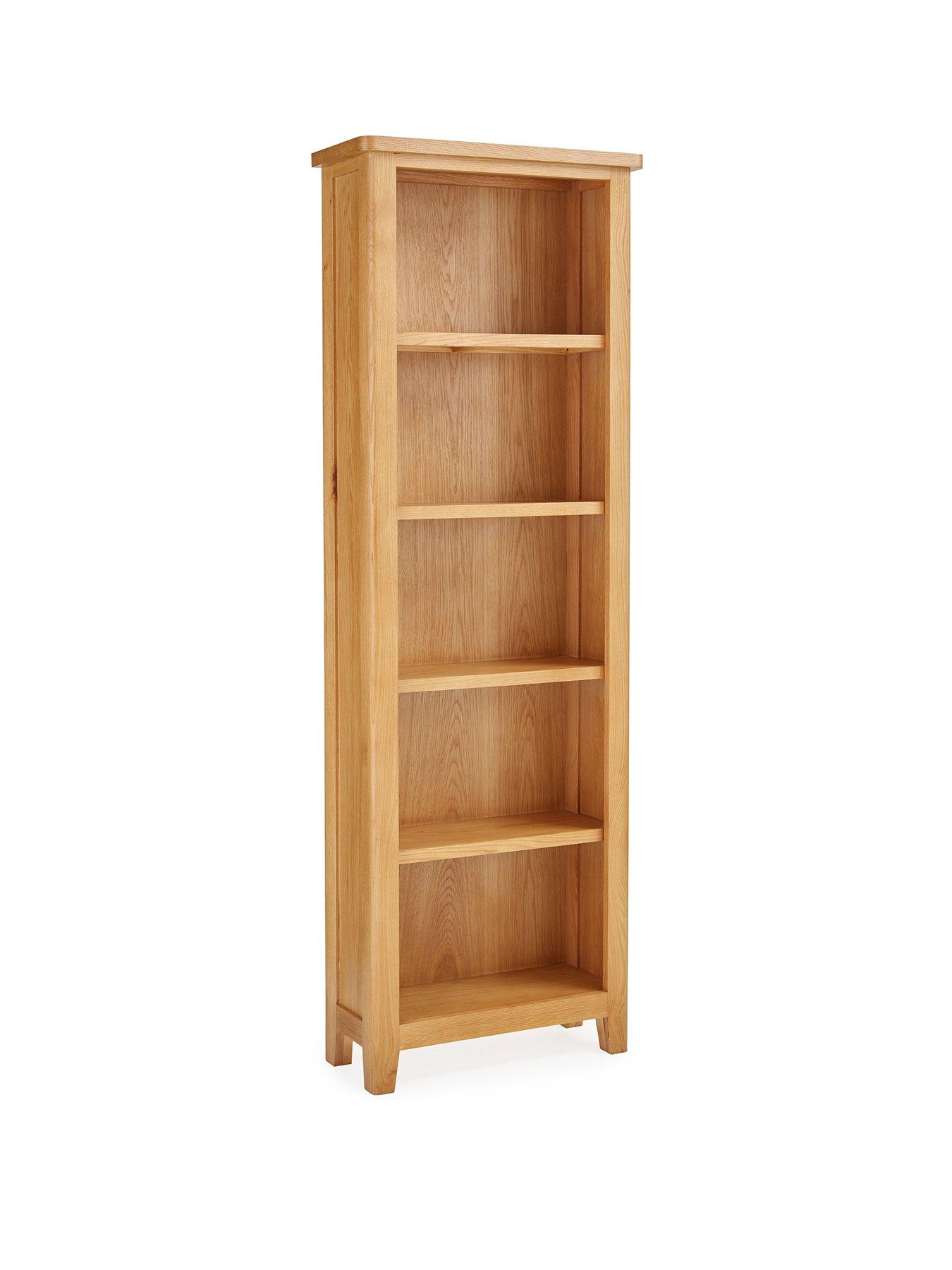 Image 3 of 7 of Very Home Ashwin Ready Assembled&nbsp;Large Bookcase&nbsp;- contains Solid Wood
