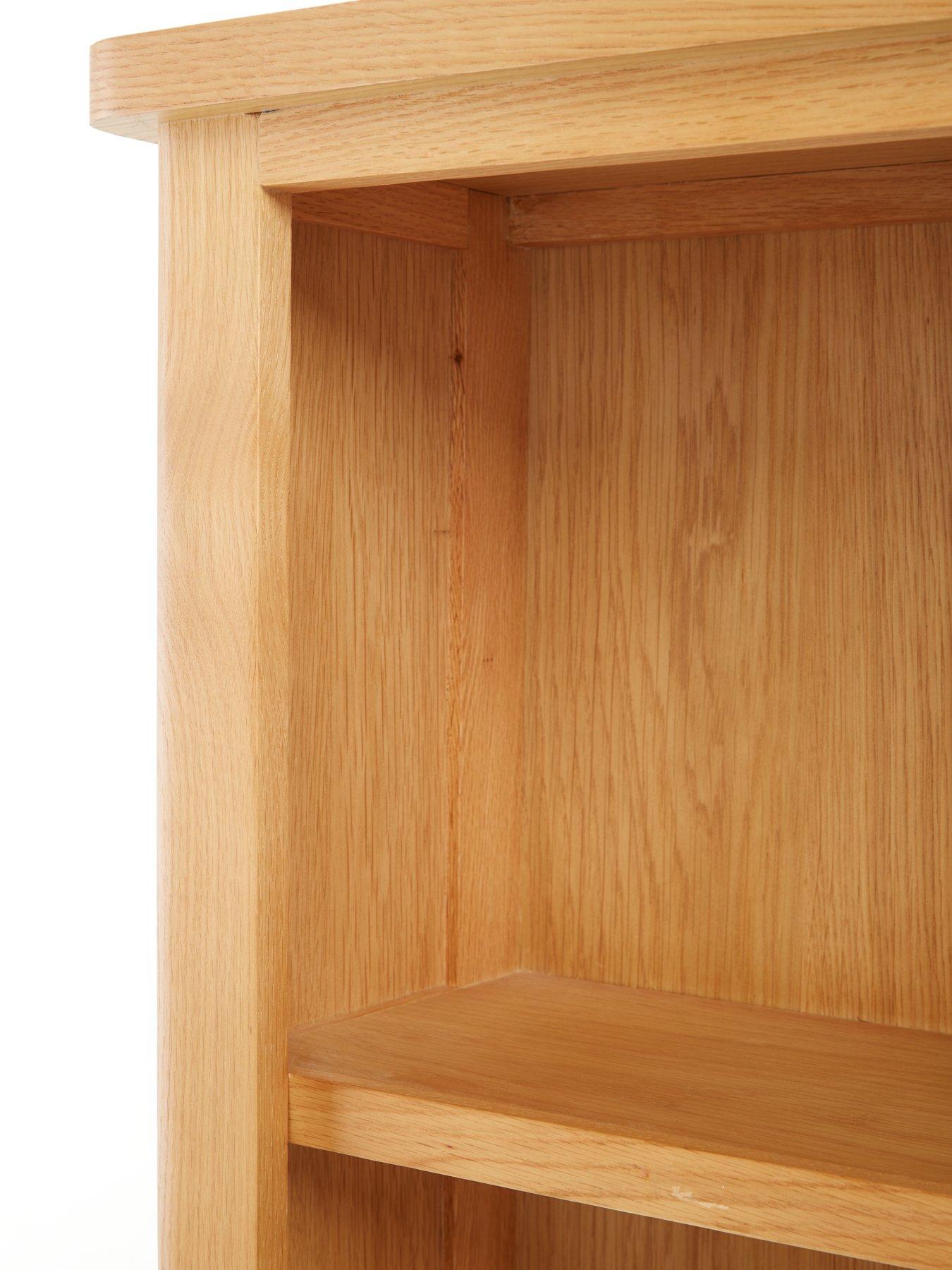 Image 5 of 7 of Very Home Ashwin Ready Assembled&nbsp;Large Bookcase&nbsp;- contains Solid Wood