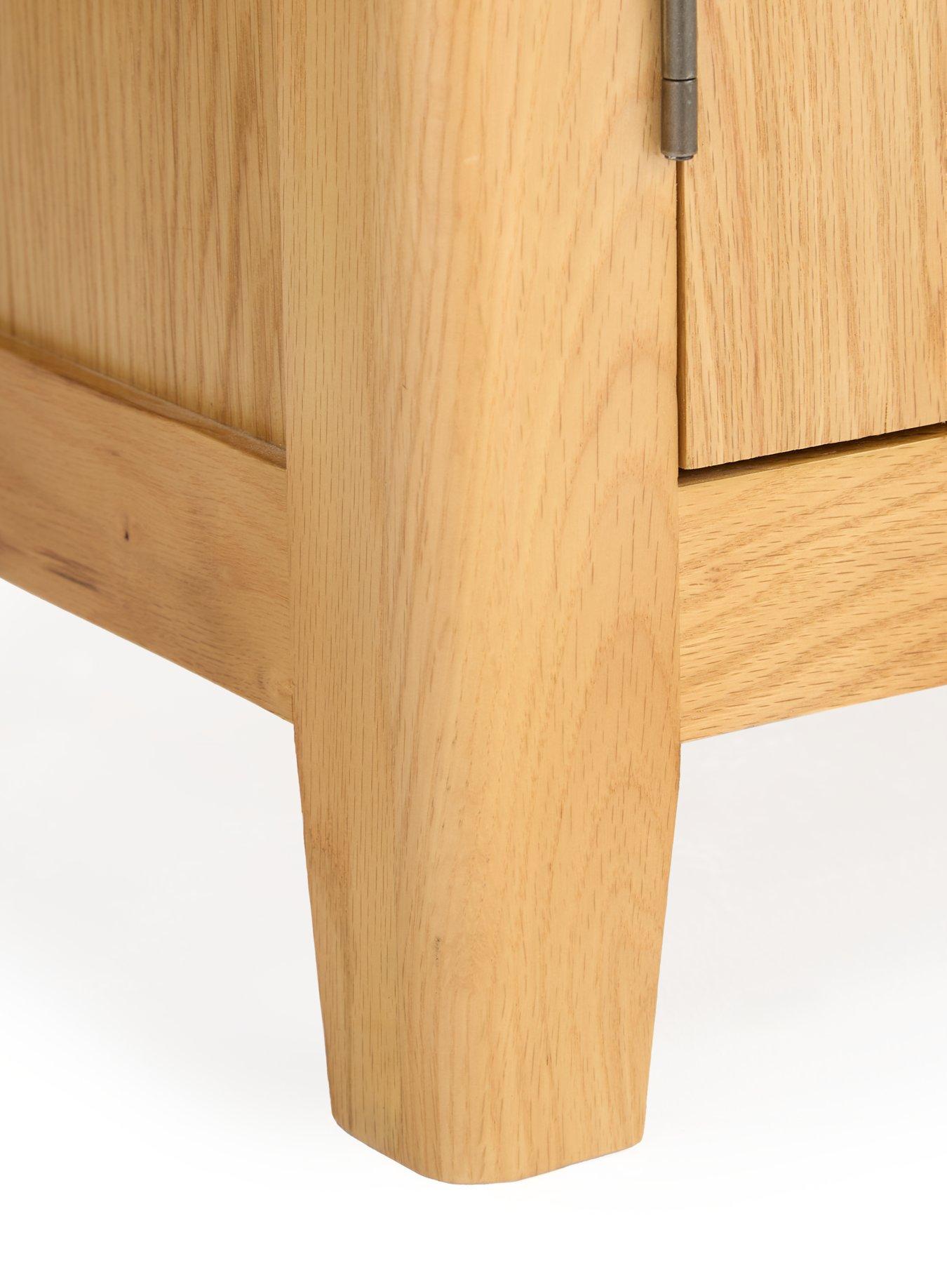 Image 5 of 7 of The Very Collection Ashwin Ready Assembled 2 Door, 2 Drawer Medium Sideboard&nbsp;- contains Solid Wood