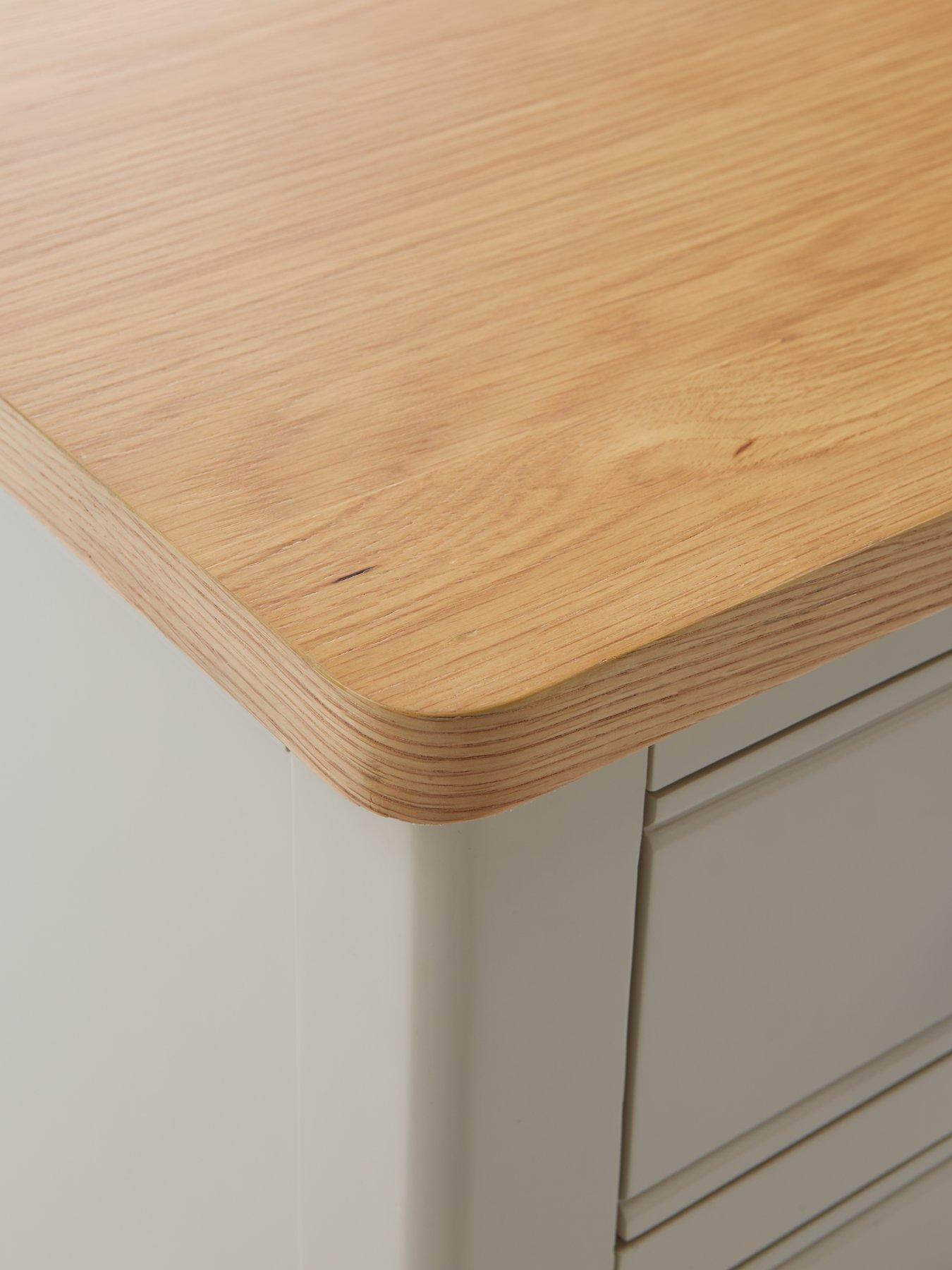 Image 7 of 7 of Very Home Malone&nbsp;Ready Assembled 2 + 3 Drawer Chest&nbsp;- contains Solid Wood