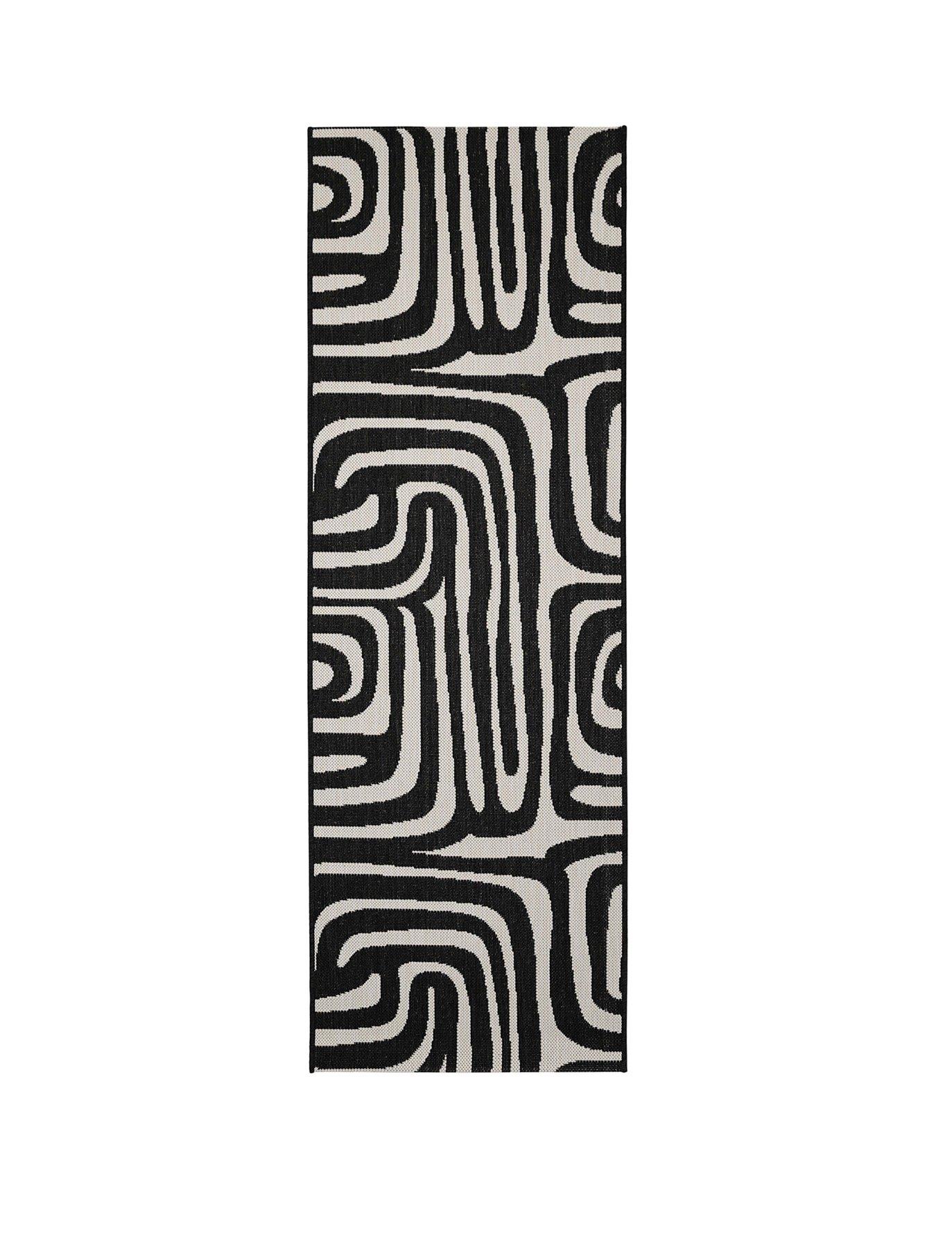 Image 2 of 5 of Very Home Alghero Indoor/Outdoor Flatweave Runner -&nbsp;Mono