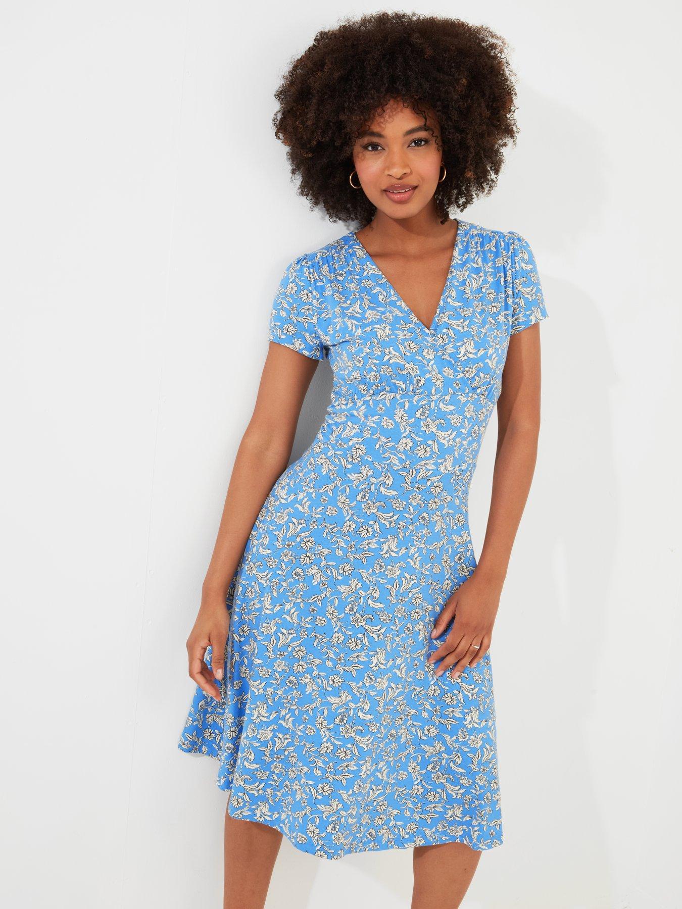 Image 1 of 5 of Joe Browns Beautiful Birds Jersey Dress - Multi