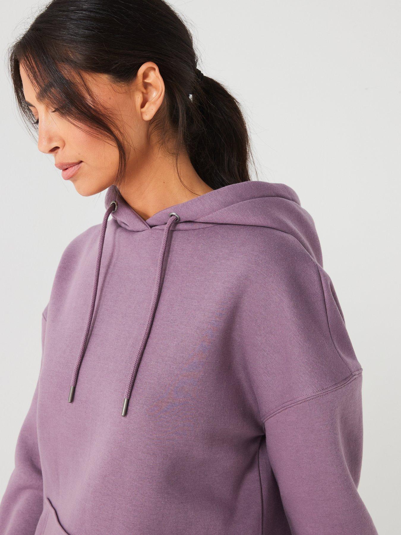 Everyday The Essential Oversized Hoodie Light Purple Very