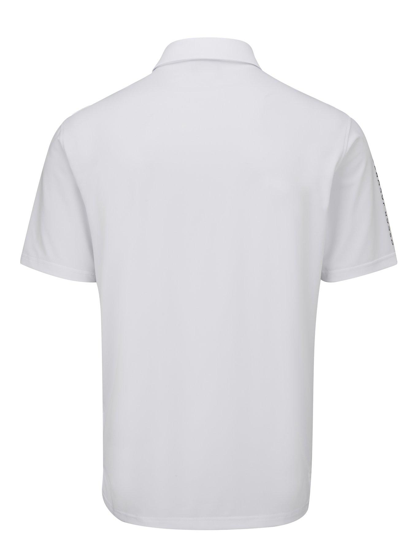 Image 2 of 5 of Oscar Jacobson Mens Bullock Tour Polo White