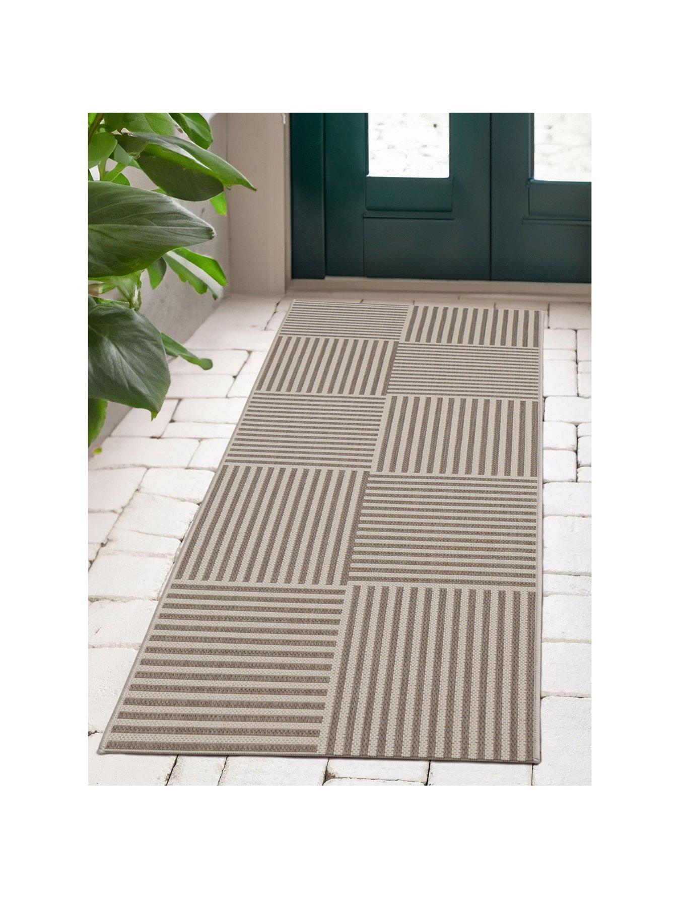 Image 2 of 5 of Very Home Linear Indoor/Outdoor Flatweave Runner&nbsp;