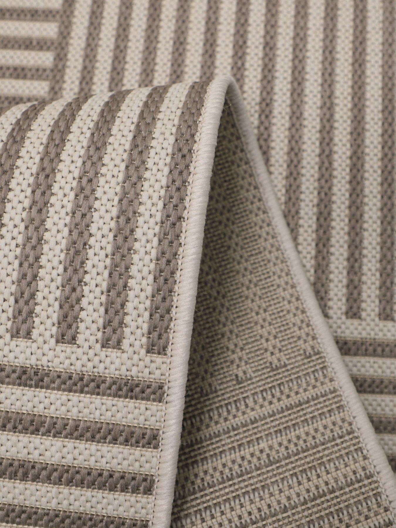 Image 5 of 5 of Very Home Linear Indoor/Outdoor Flatweave Runner&nbsp;