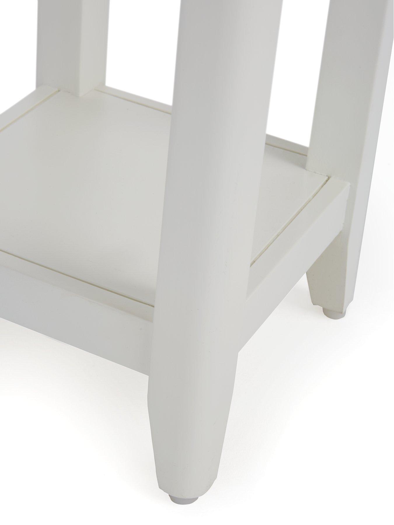 Image 5 of 6 of Very Home Harbour Ready Assembled Side Table - White/Oak