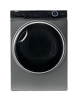 Product photograph of Haier I-pro Series 7 Hd90-a2979s 9kg Heat Pump Tumble Dryer A Rated - Anthracite from very.co.uk