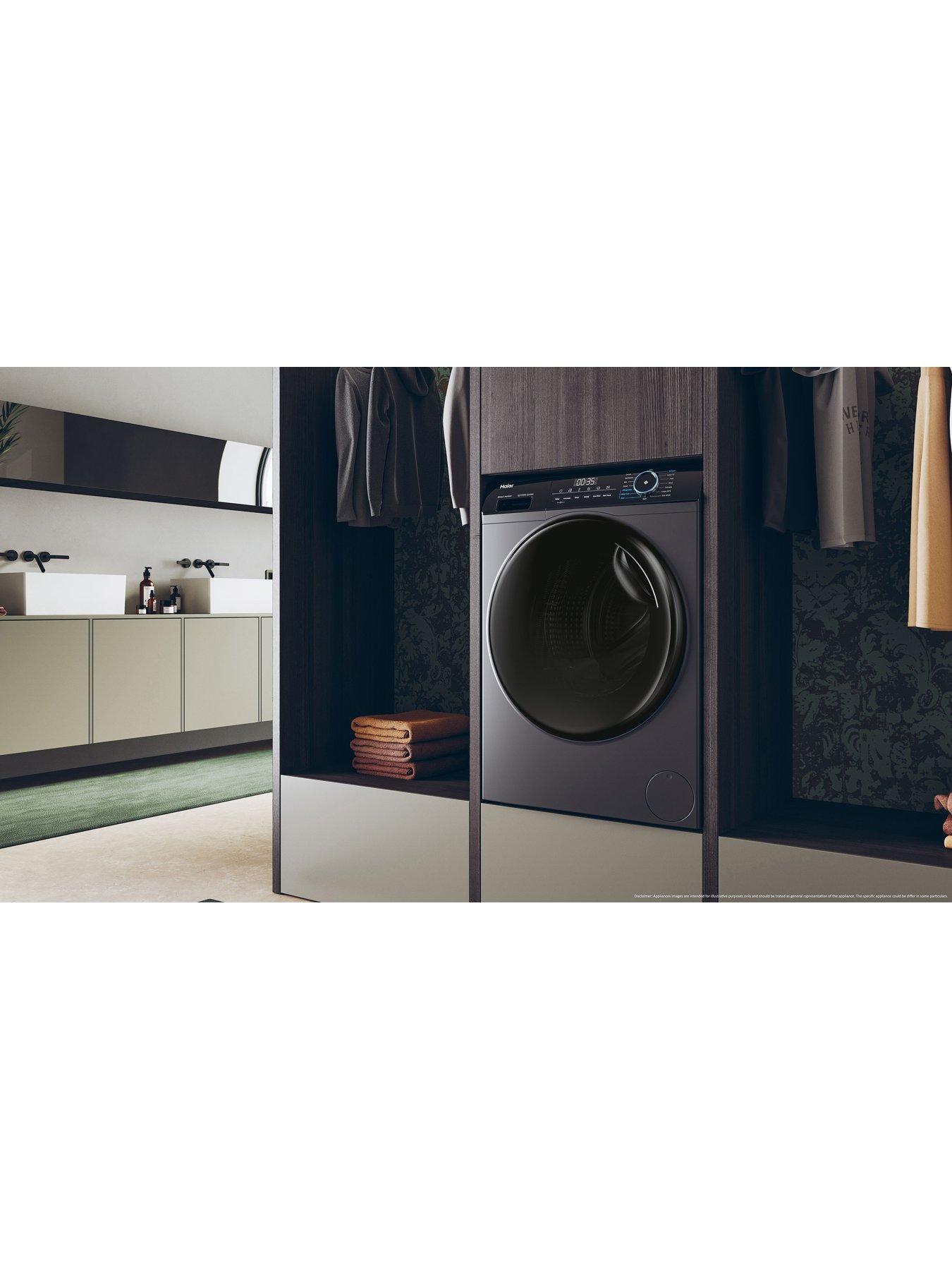 Image 6 of 8 of Haier I-Pro Series 3 HWD90-B14939S8 9kg/6kg 1400 rpm Spin Washer Dryer - Graphite