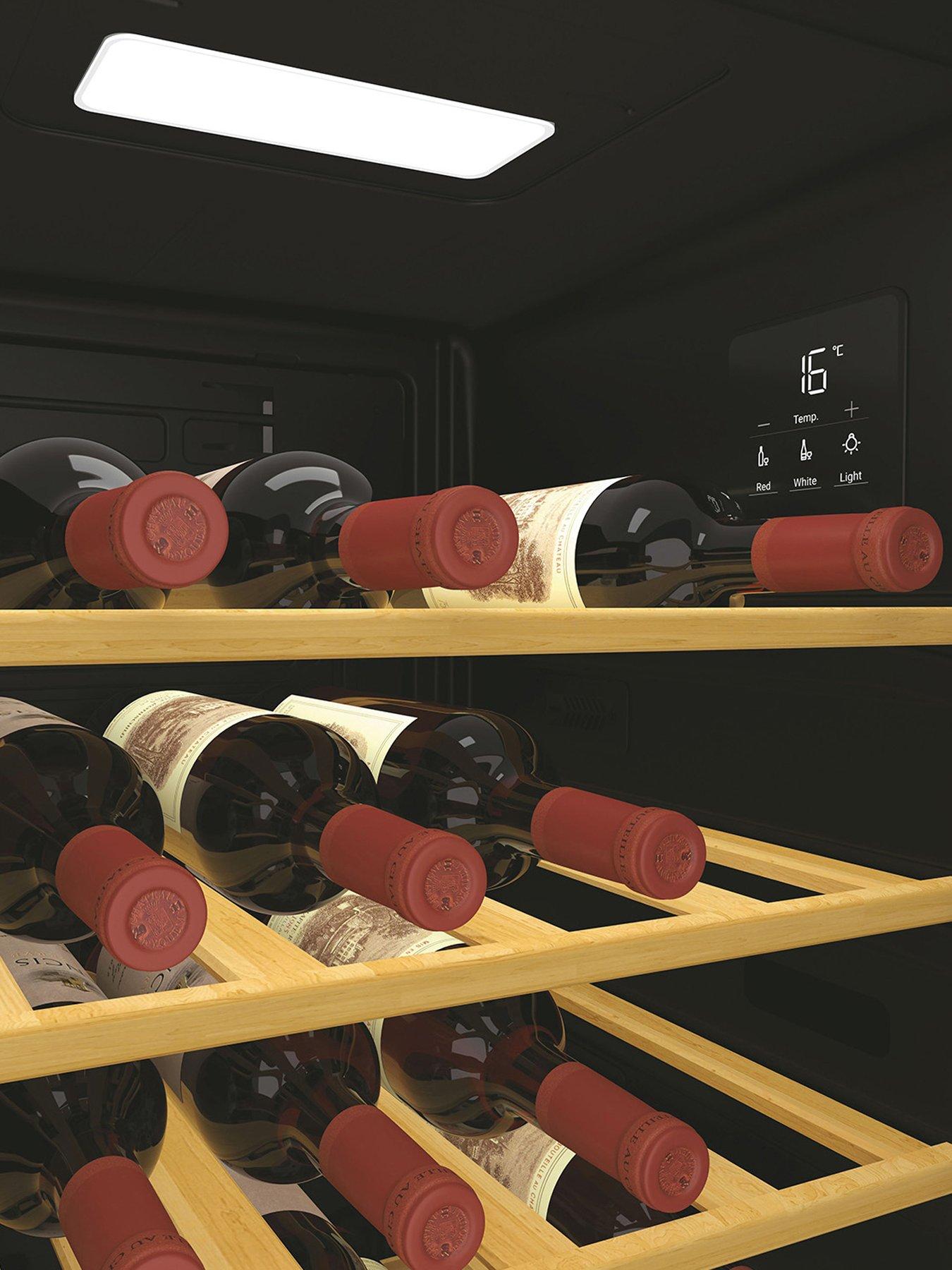 Image 4 of 7 of Hoover HOWC034K 34 Bottle Capacity Wine Cooler, with Wifi -&nbsp;Black