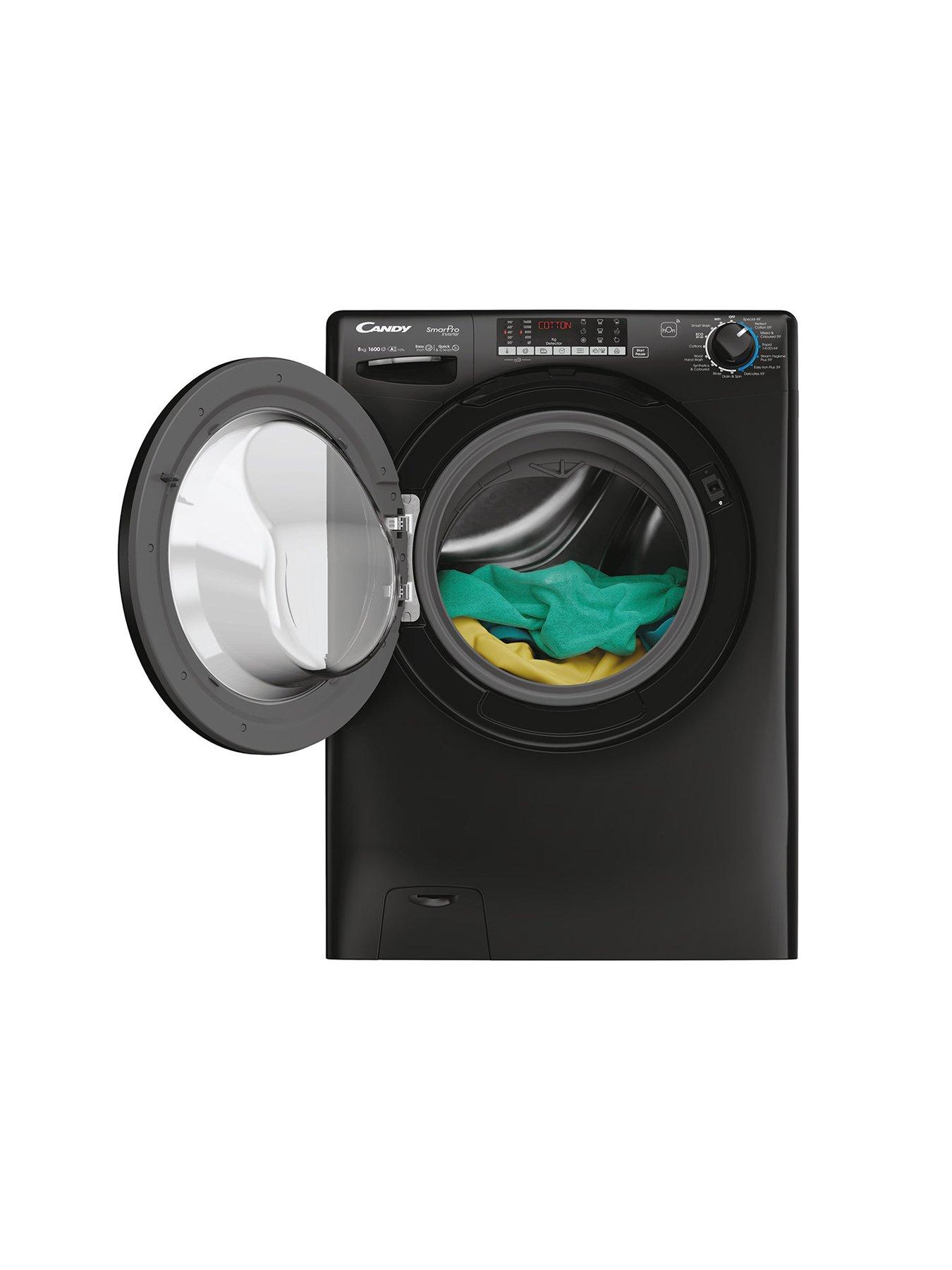 Image 2 of 7 of Candy CSO 686TWMBB6-80 8kg 1600 Spin Washing Machine - Black