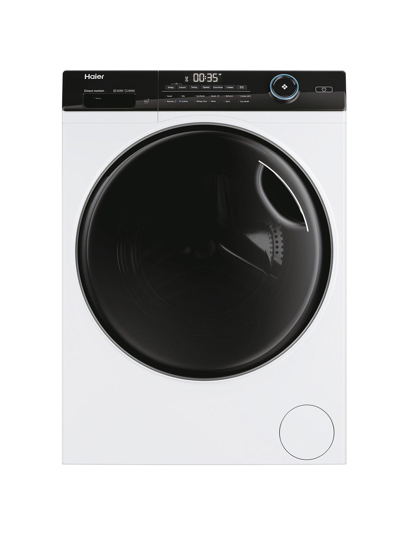 undefined i-Pro Series 5 HW80-B14959TU1 8kg 1400rpm Spin Washing Machine, A-Rated, Wifi - White