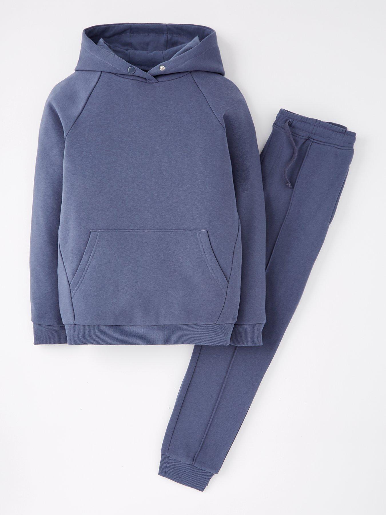 undefined Boys Smart Hoody  &  Jog Set - Blue