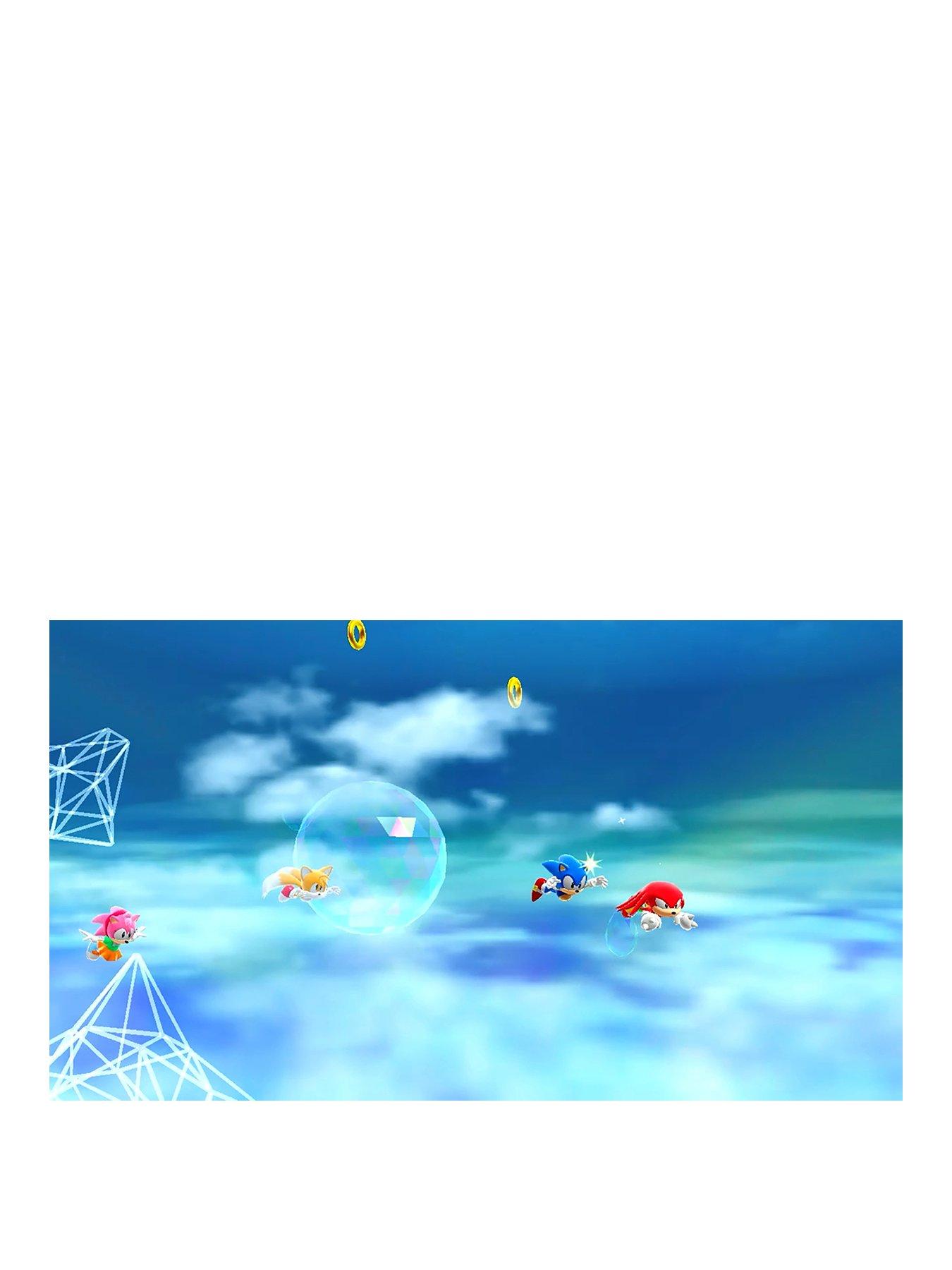 Image 3 of 7 of Nintendo Switch OLED Nintendo Switch HW (OLED Model) Neon Blue/Neon Red & SONIC SUPERSTARS