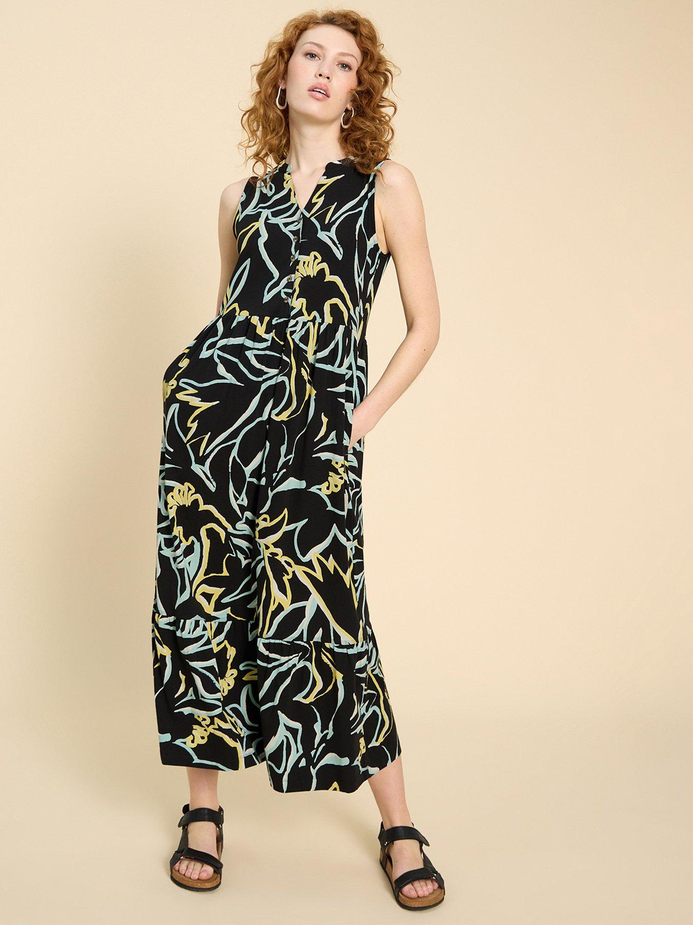 Petite Sonia Jersey Maxi Dress Black