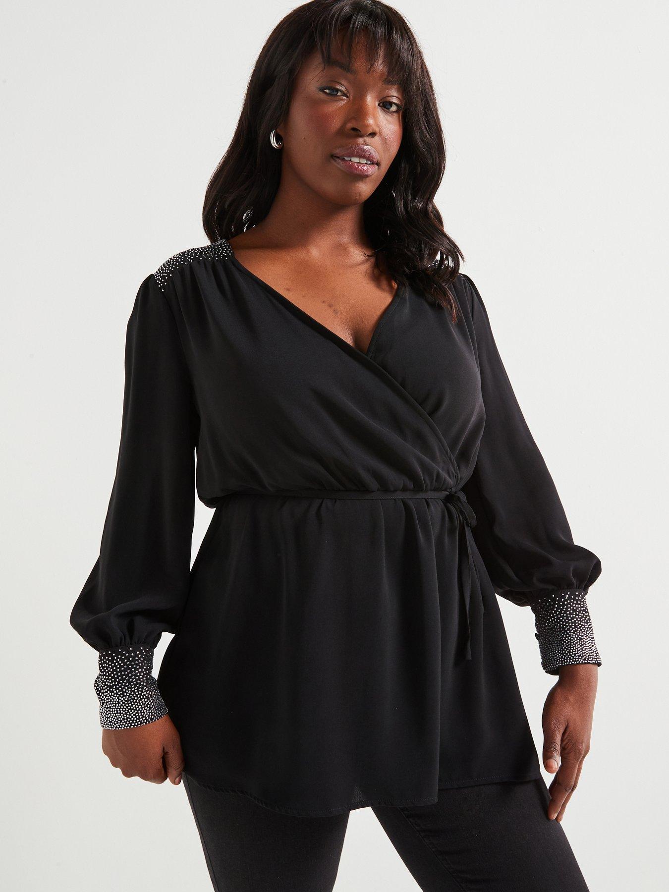 Plus Size Tops Plus Size Evening Tops for Women Very Page 2