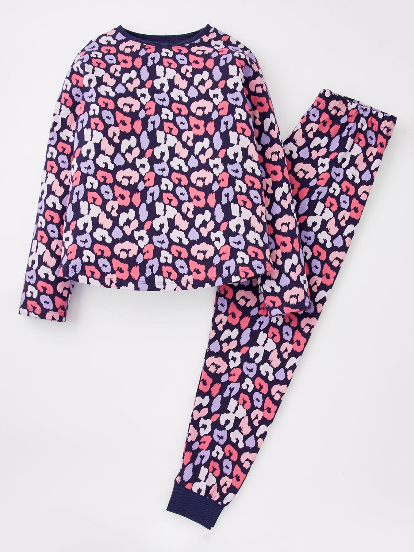 Everyday Girls Animal Print Pyjama Set Very