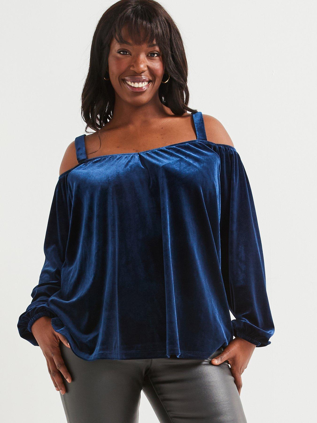 Tops cold shoulder going out tops Women Very