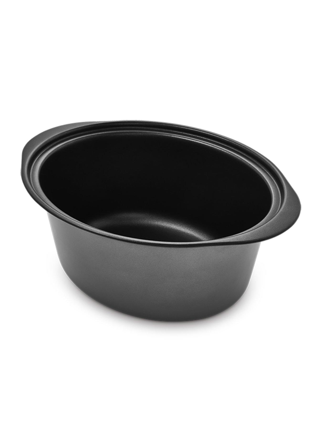 Image 5 of 8 of Morphy Richards 6.5L Sear &amp; Stew Slow Cooker - Hinged Hid - Black - Aluminum