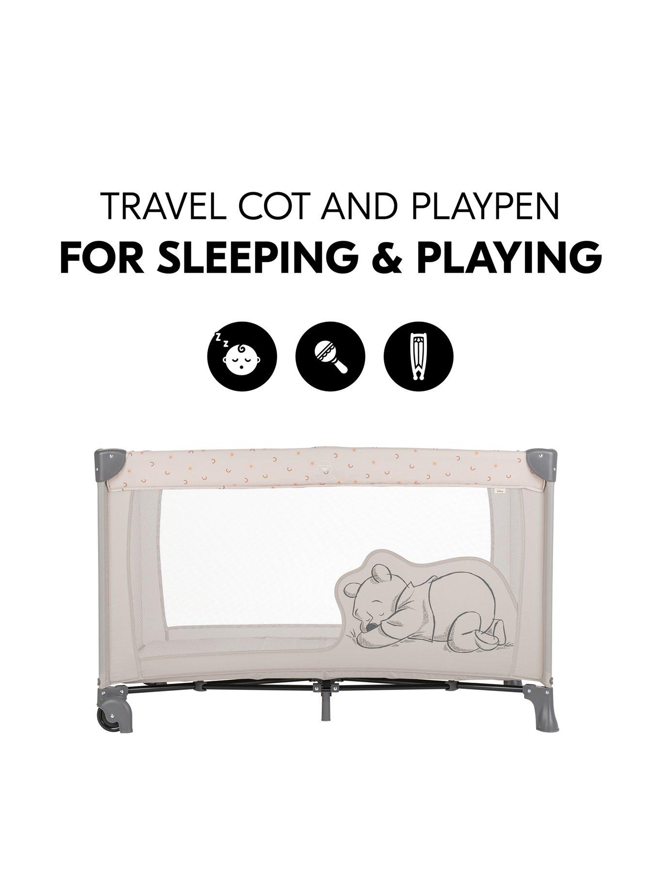 Winnie the pooh travel cot argos sales