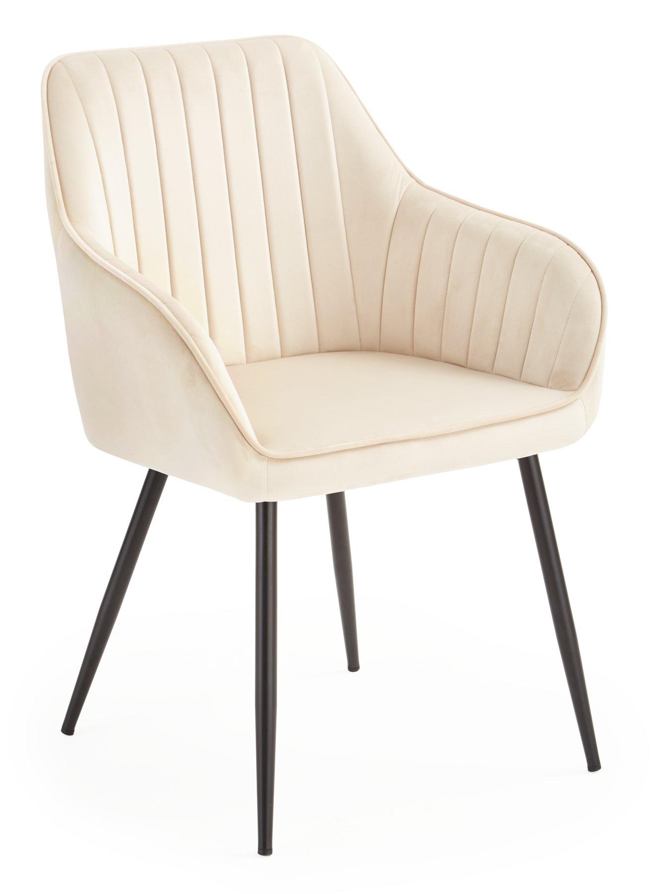 Image 4 of 6 of The Very Collection Chopstick 130 cm Rectangular Glass Top Dining Table + 4 Alisha&nbsp;Chairs - Black/Natural