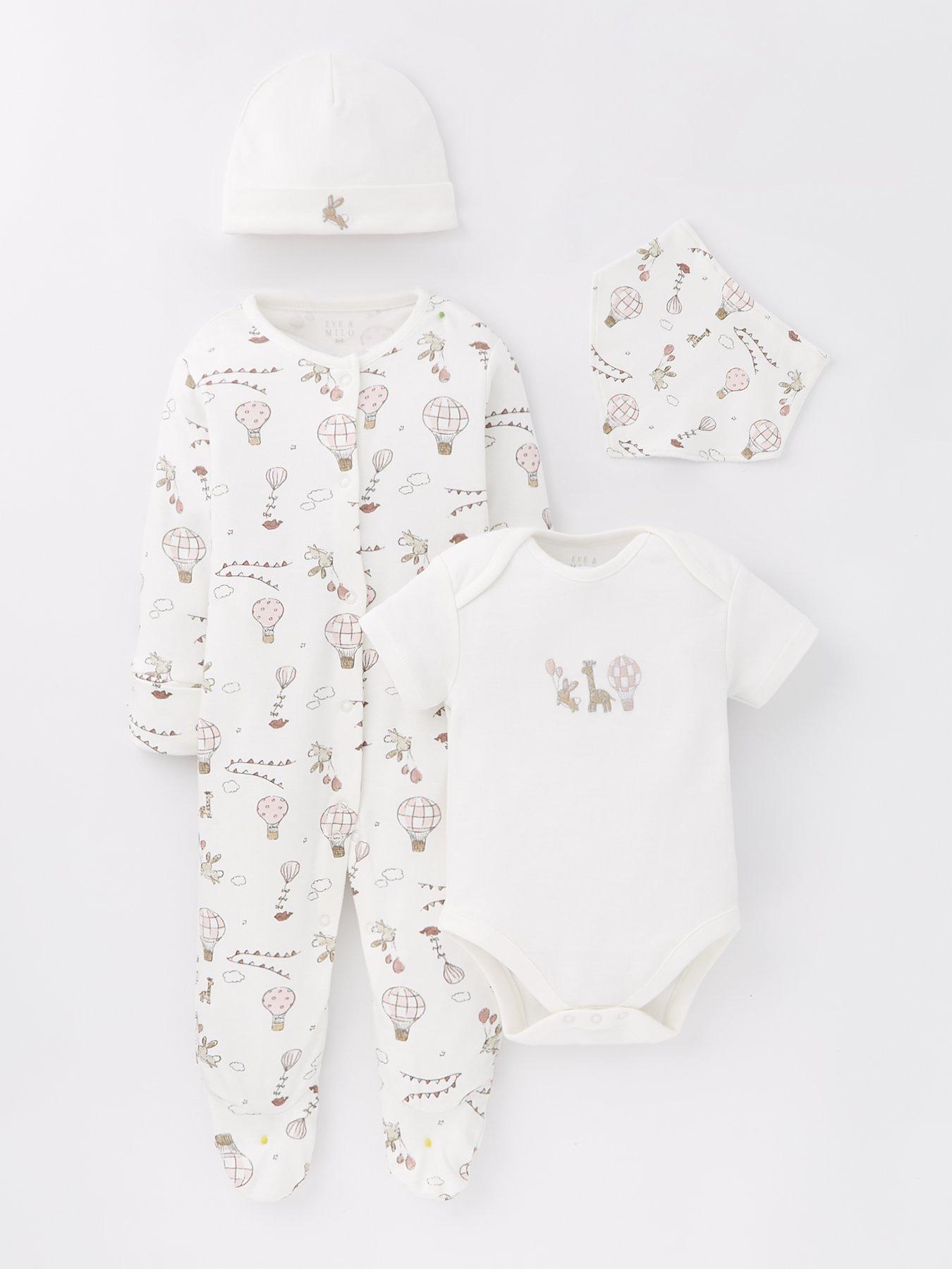 Eve and Milo Baby Girls Gift Set Multi Very