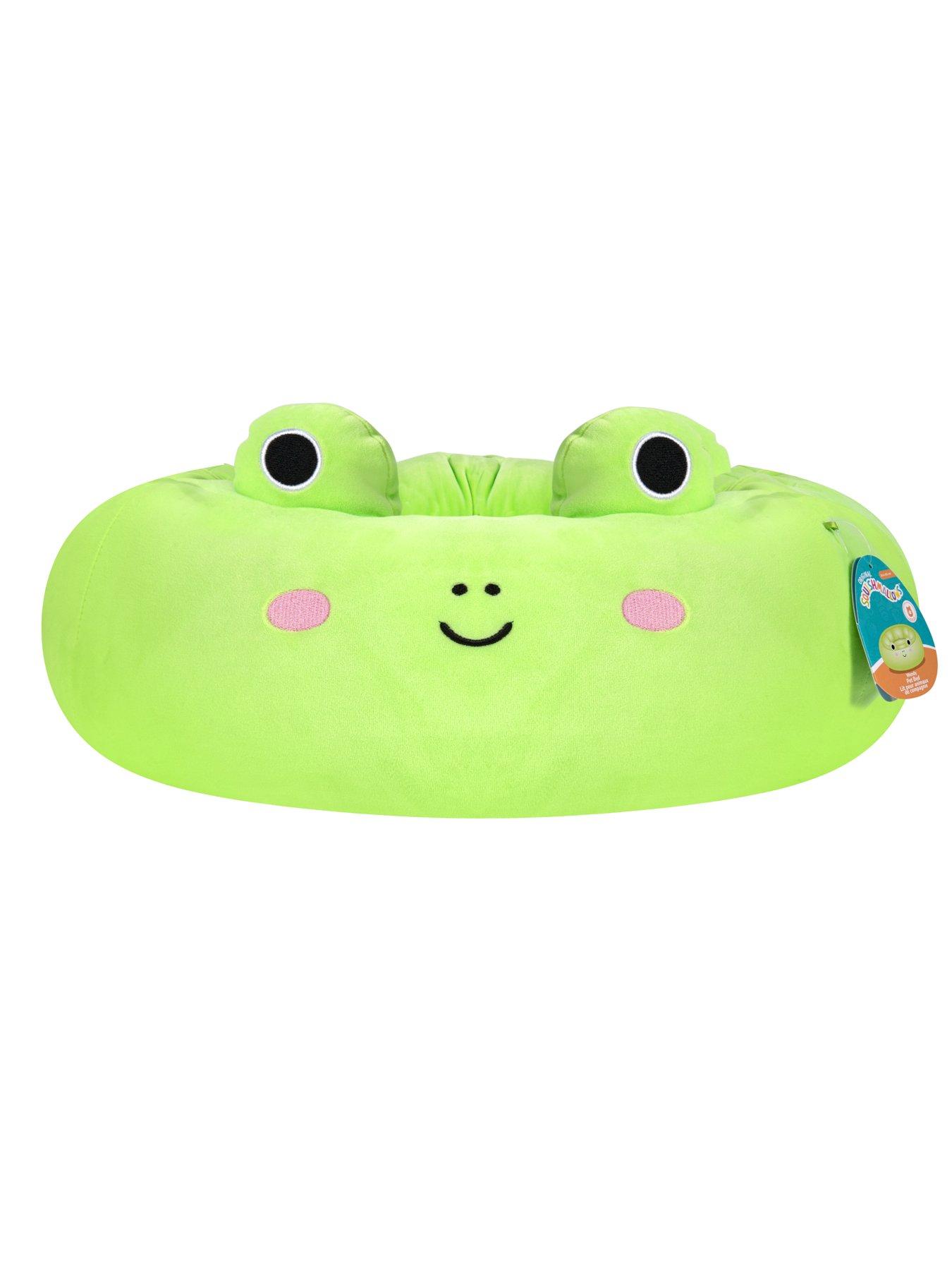 Image 4 of 7 of Squishmallows 30-Inch Wendy Frog Pet Bed - Large Ultrasoft Original Squishmallows Plush Pet Bed
