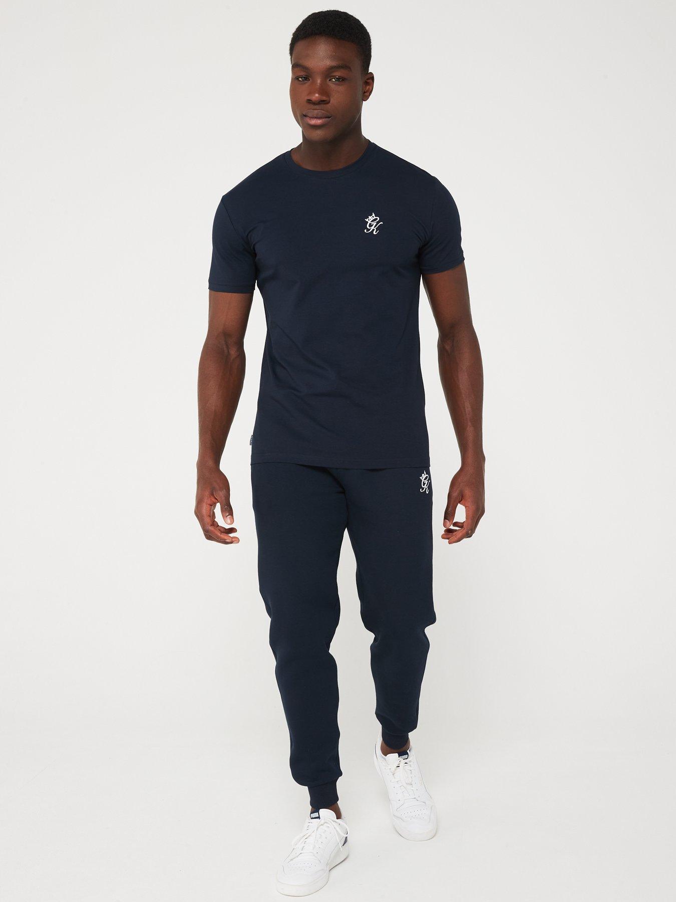 Gym King Mens Fundamental Fleece Jogger - Navy | Very.co.uk