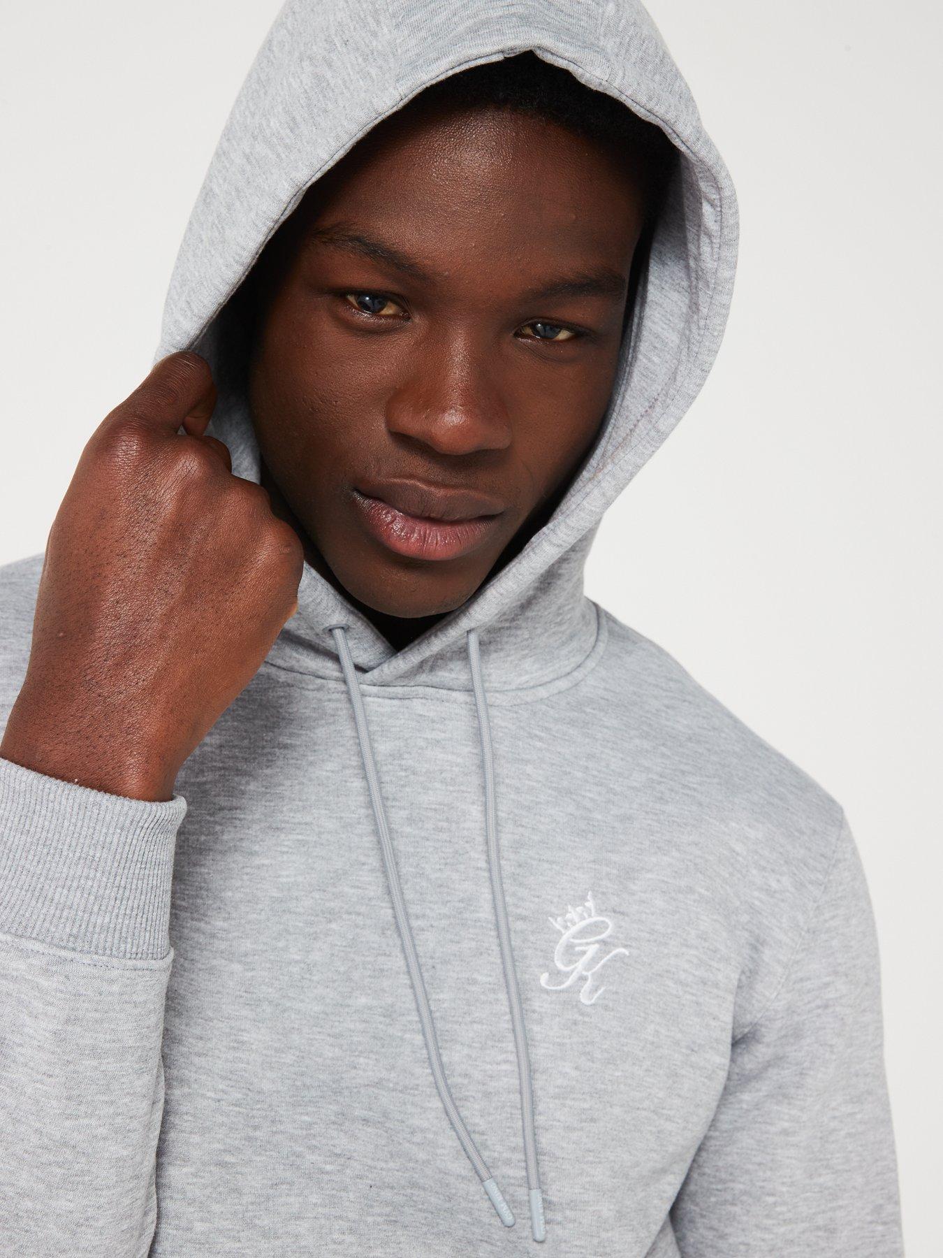 Gym King Mens Fundamental Fleece Hoodie - Grey | Very.co.uk