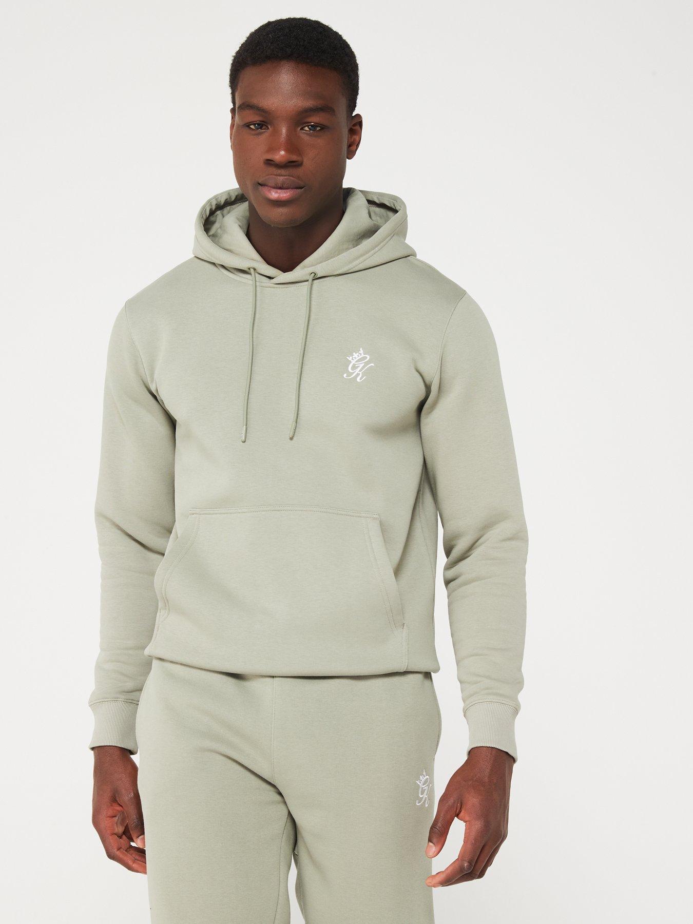 Mens Fundamental Fleece Hoodie Khaki